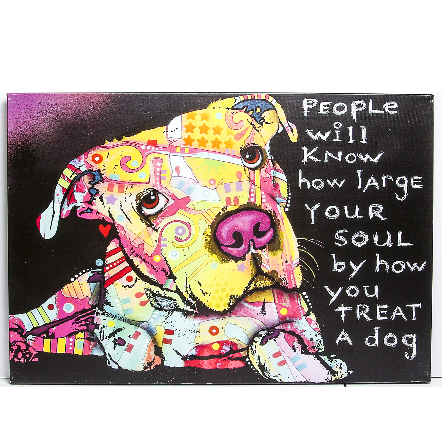 Contemporary Dog Print