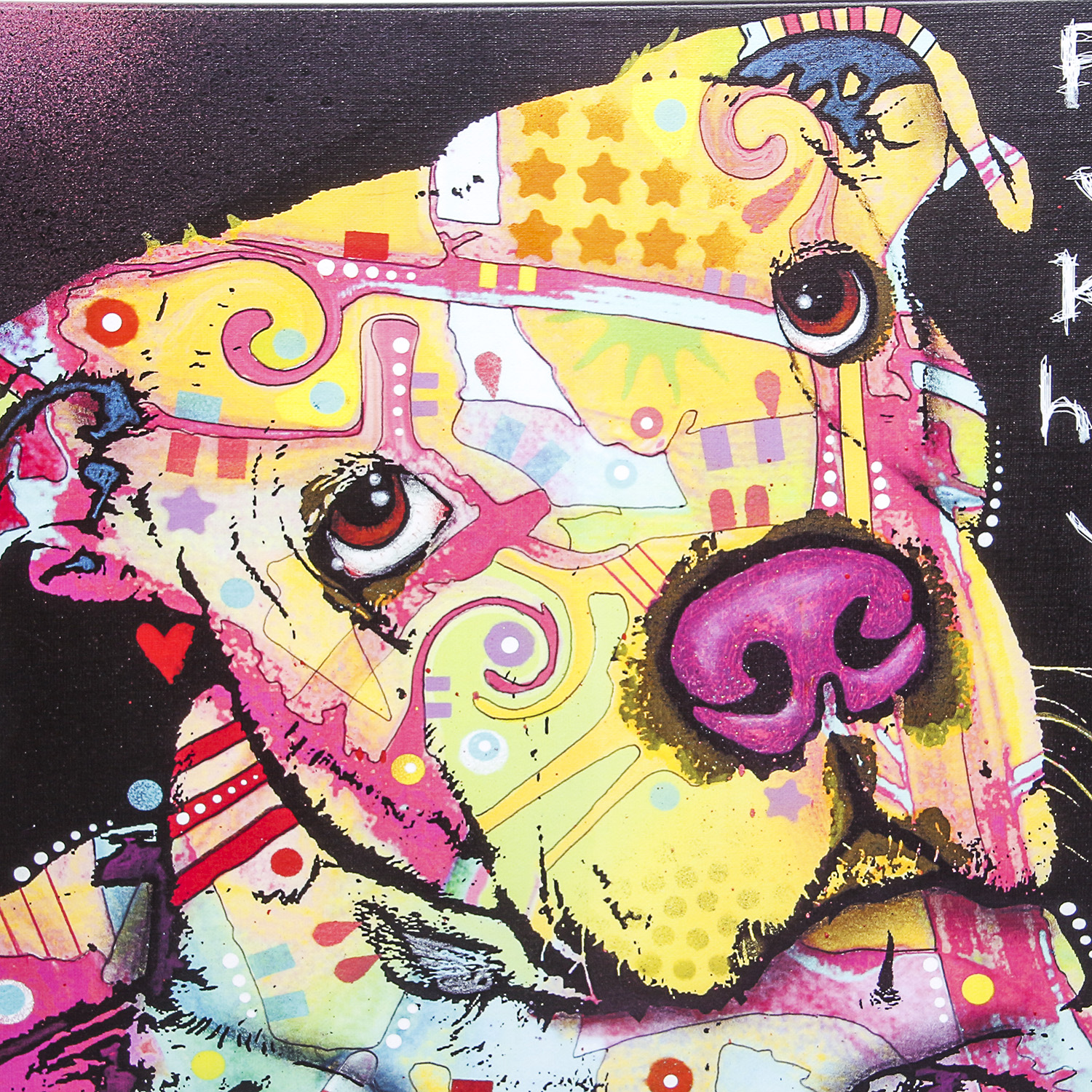 Contemporary Dog Print