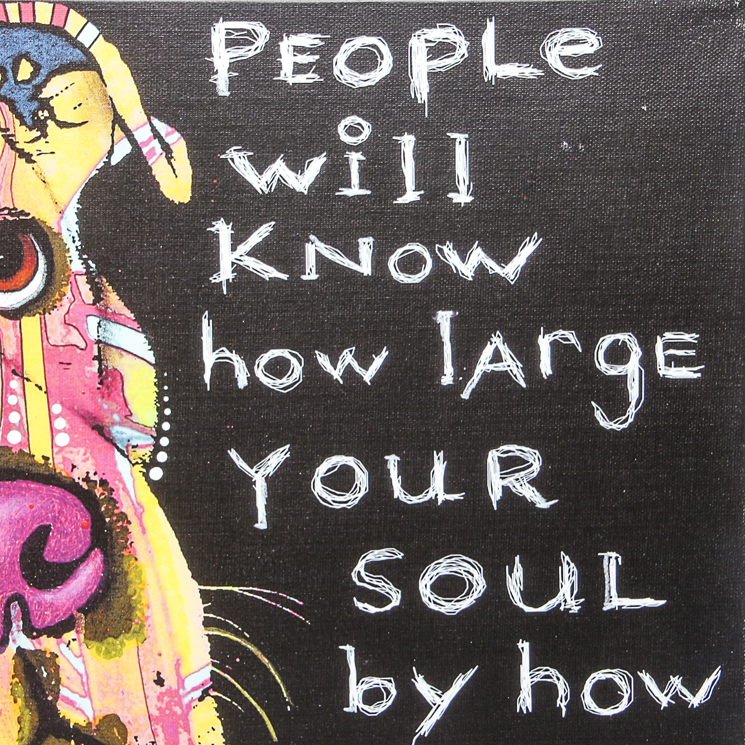 Contemporary Dog Print