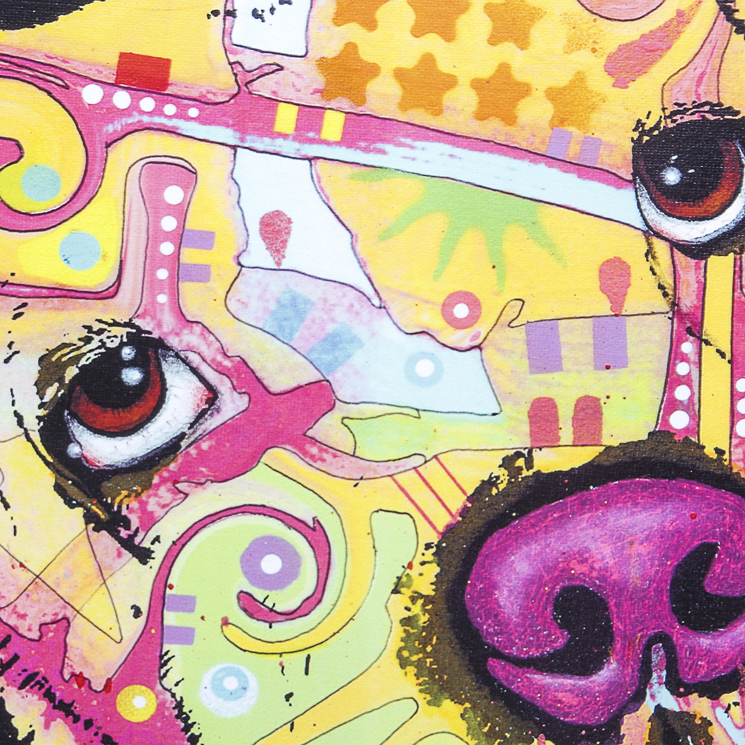 Contemporary Dog Print