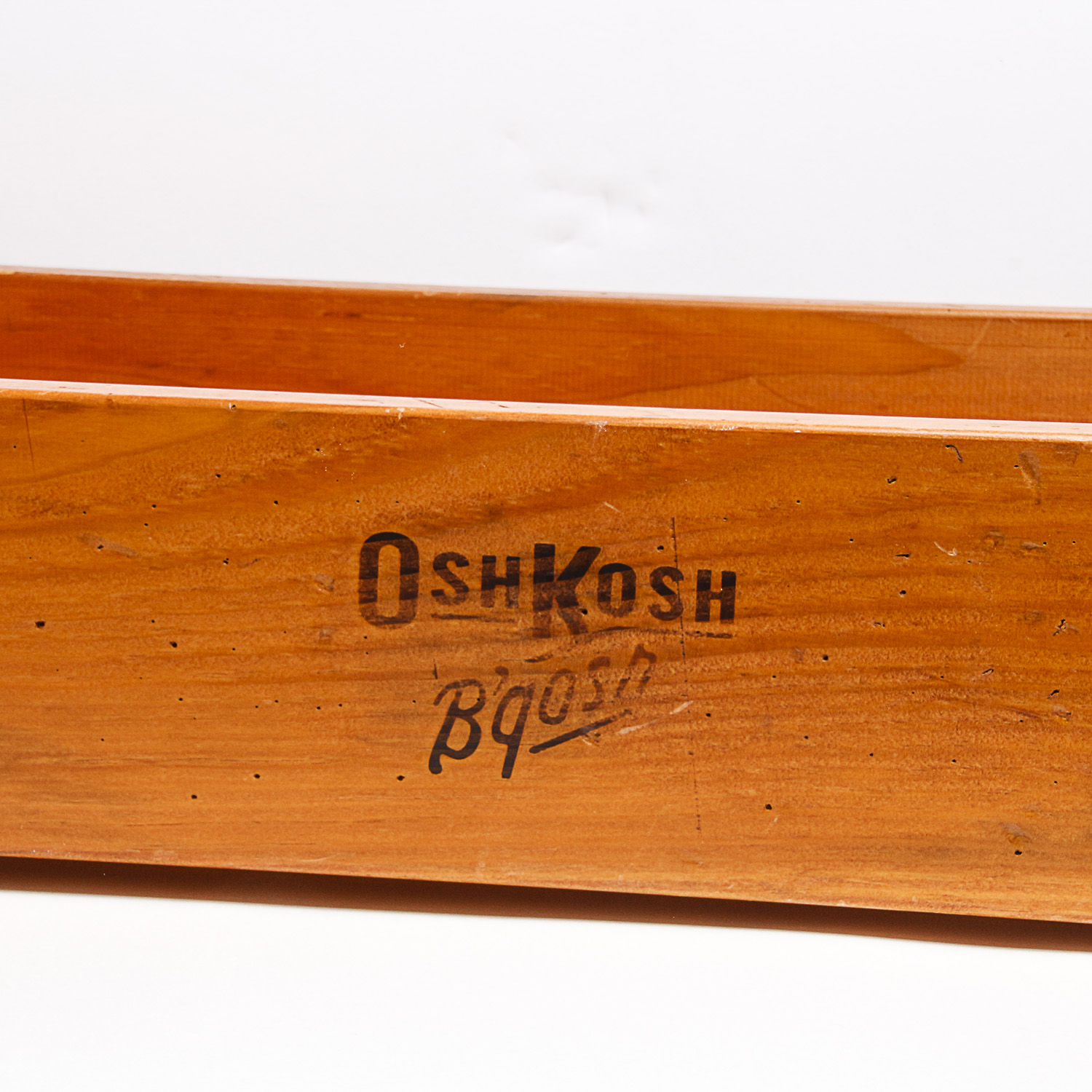 Wooden Oshkosh B'Gosh Crate
