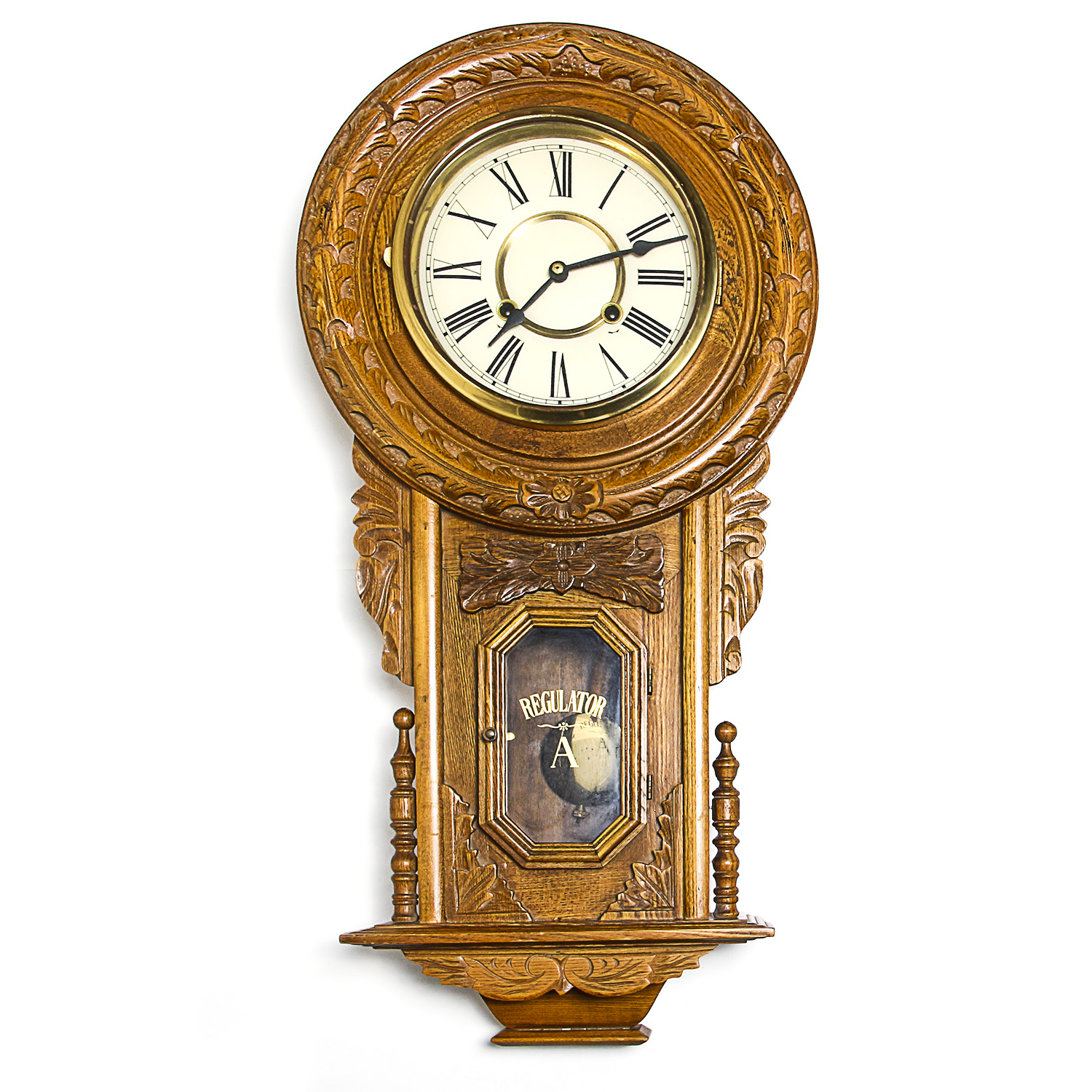 "Regulator A" Wall Clock