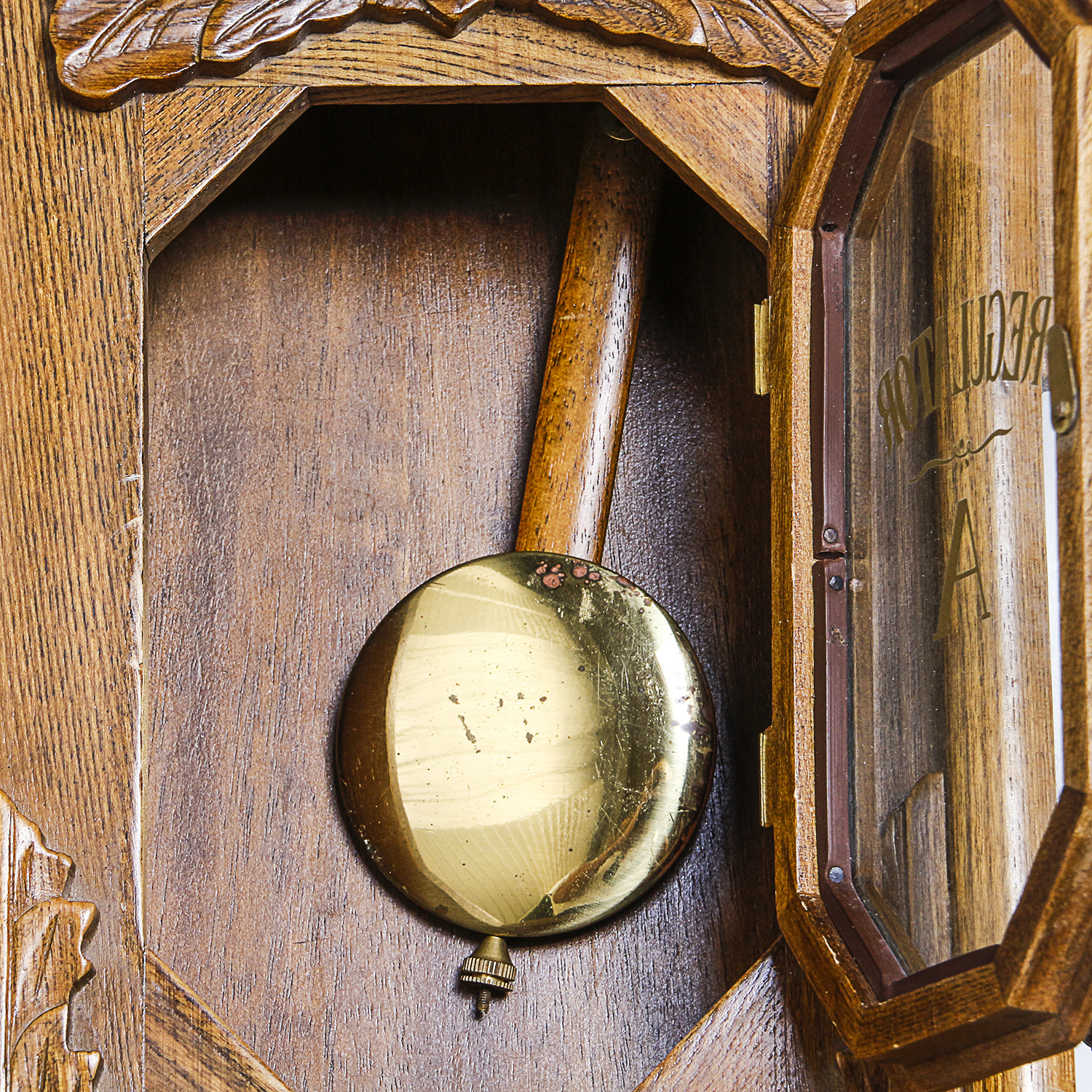 "Regulator A" Wall Clock