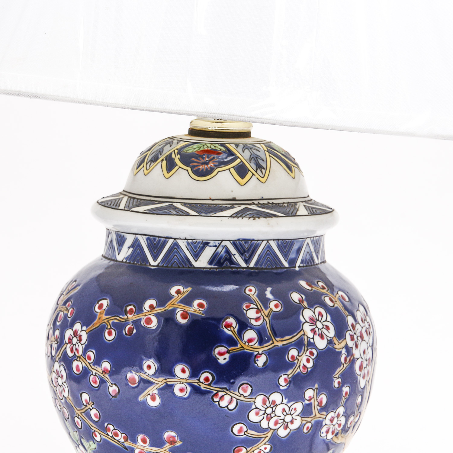 Asian Inspired Ginger Jar Lamp