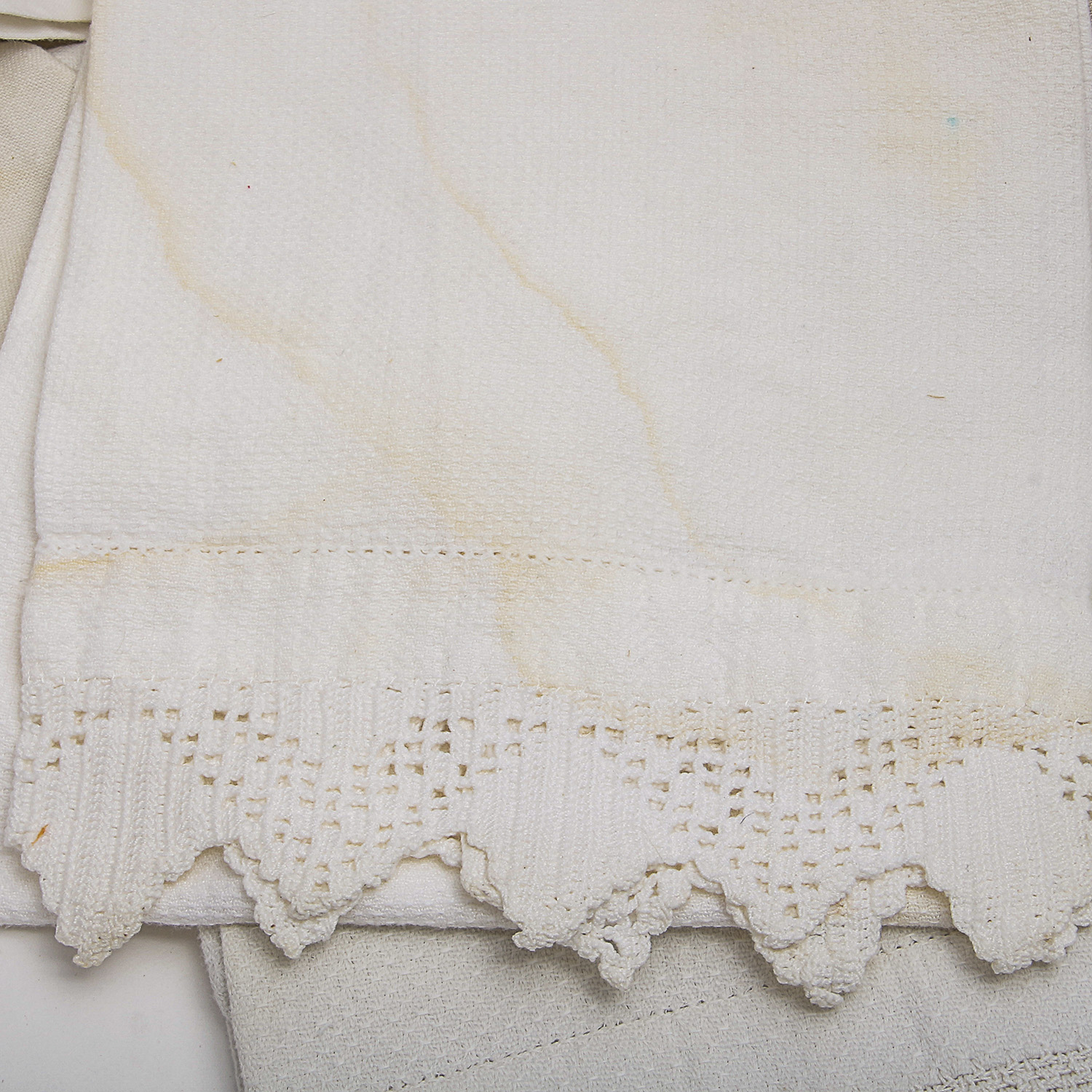 Collection of Vintage Lace, Trims, and Linens