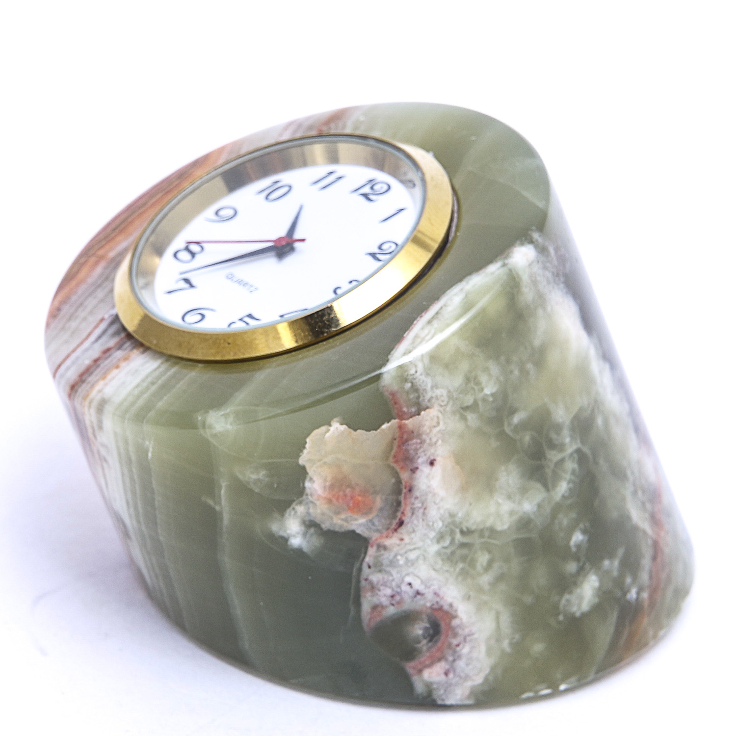 Collection of Home Decor including Original Tiger Oil Paintings and Onyx Table Clock