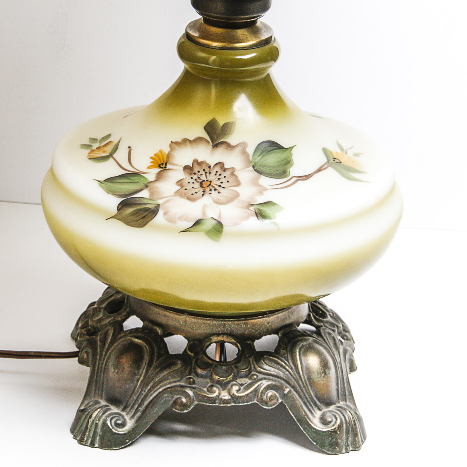 Vintage Electric Hurricane Lamp