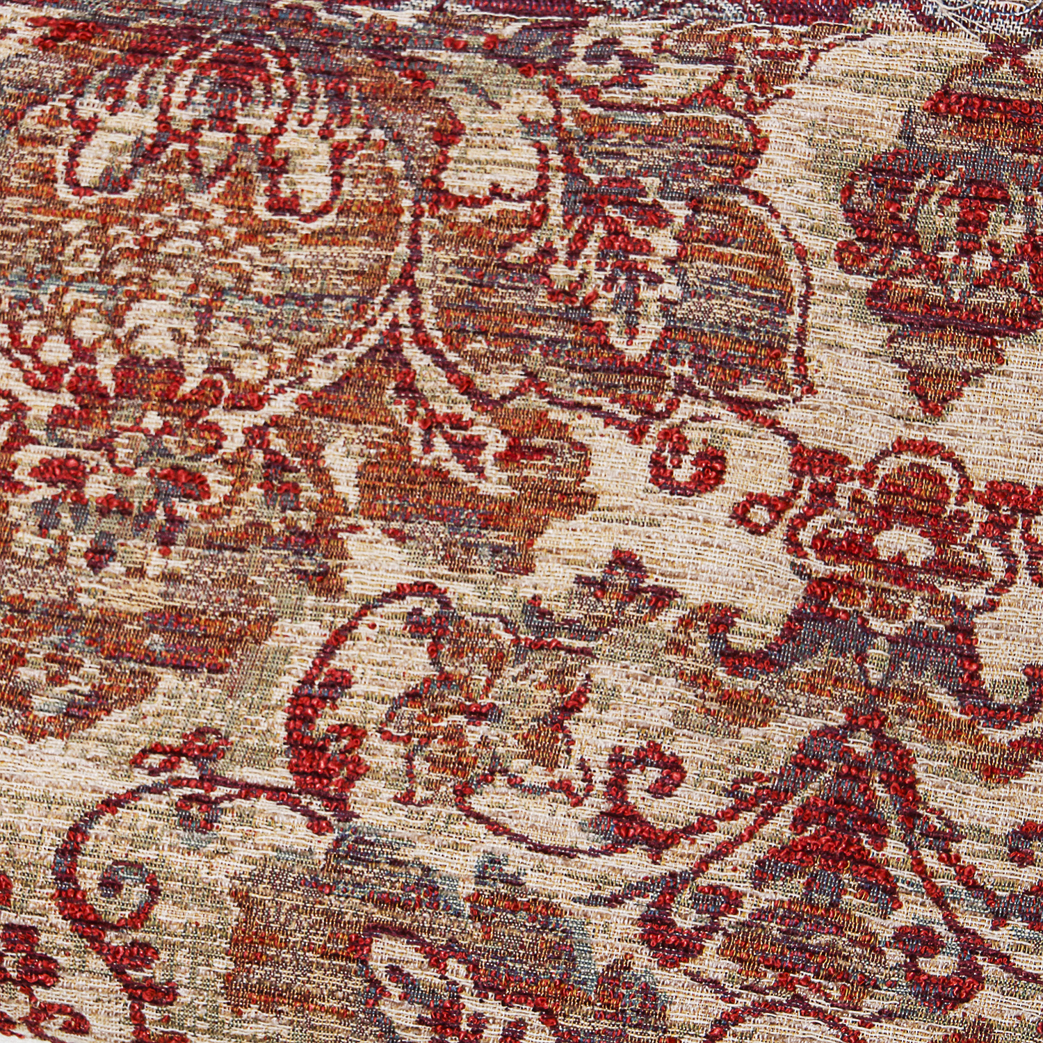 Collection of Upholstery Fabric and Decorative Pillows