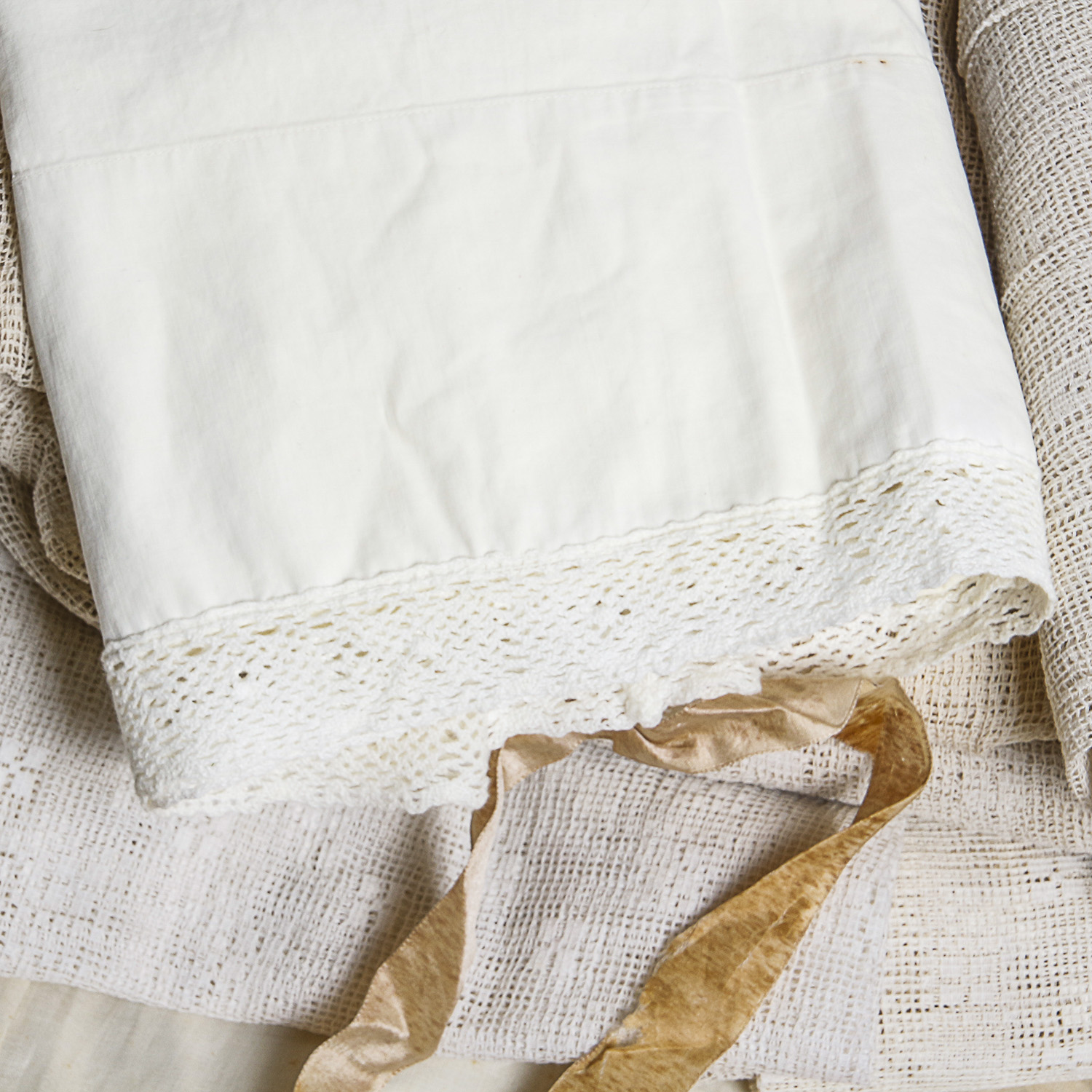Collection of Vintage Lace Linens