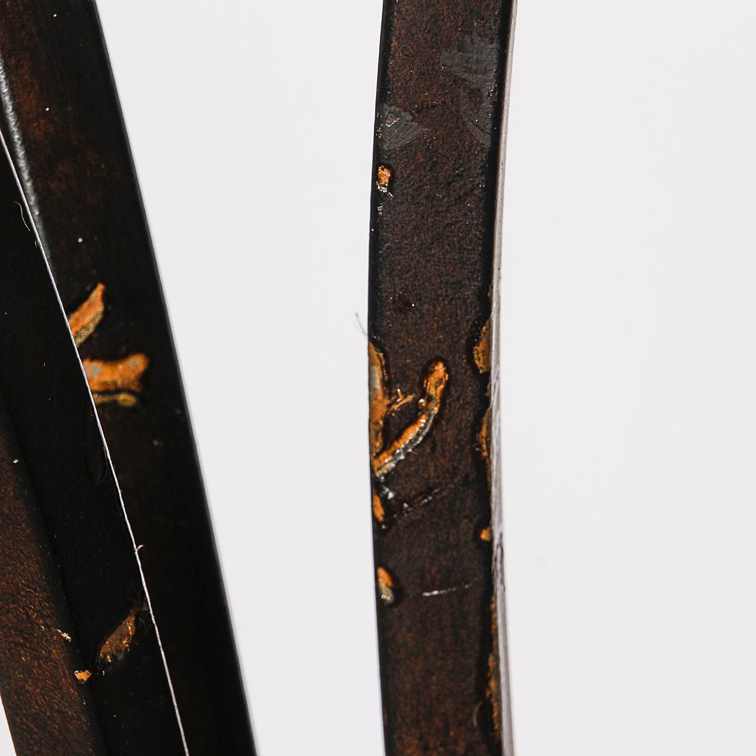 Neiman Marcus Horchow Wrought Iron and Crystal Floor Lamp