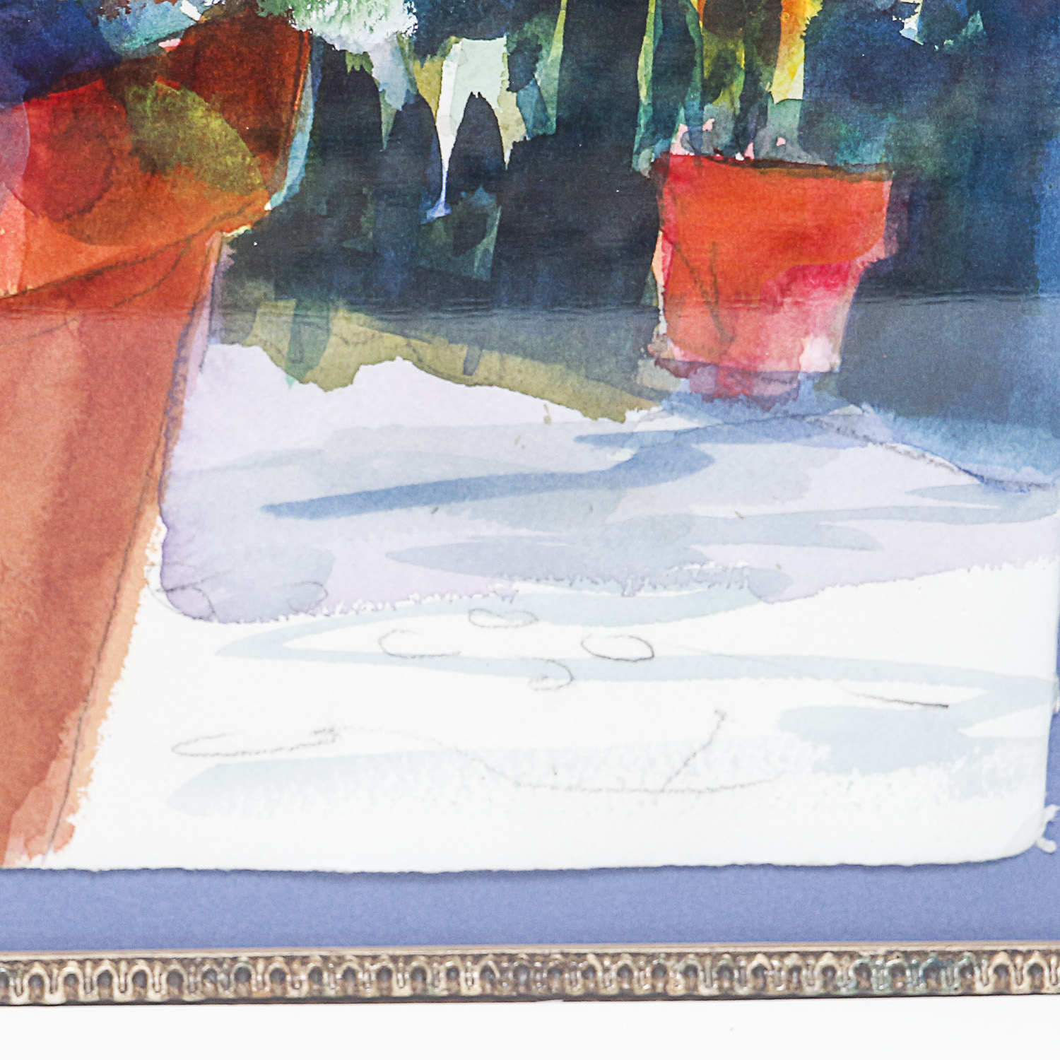 Original Floral Watercolor Painting by Carolyn Riegelman