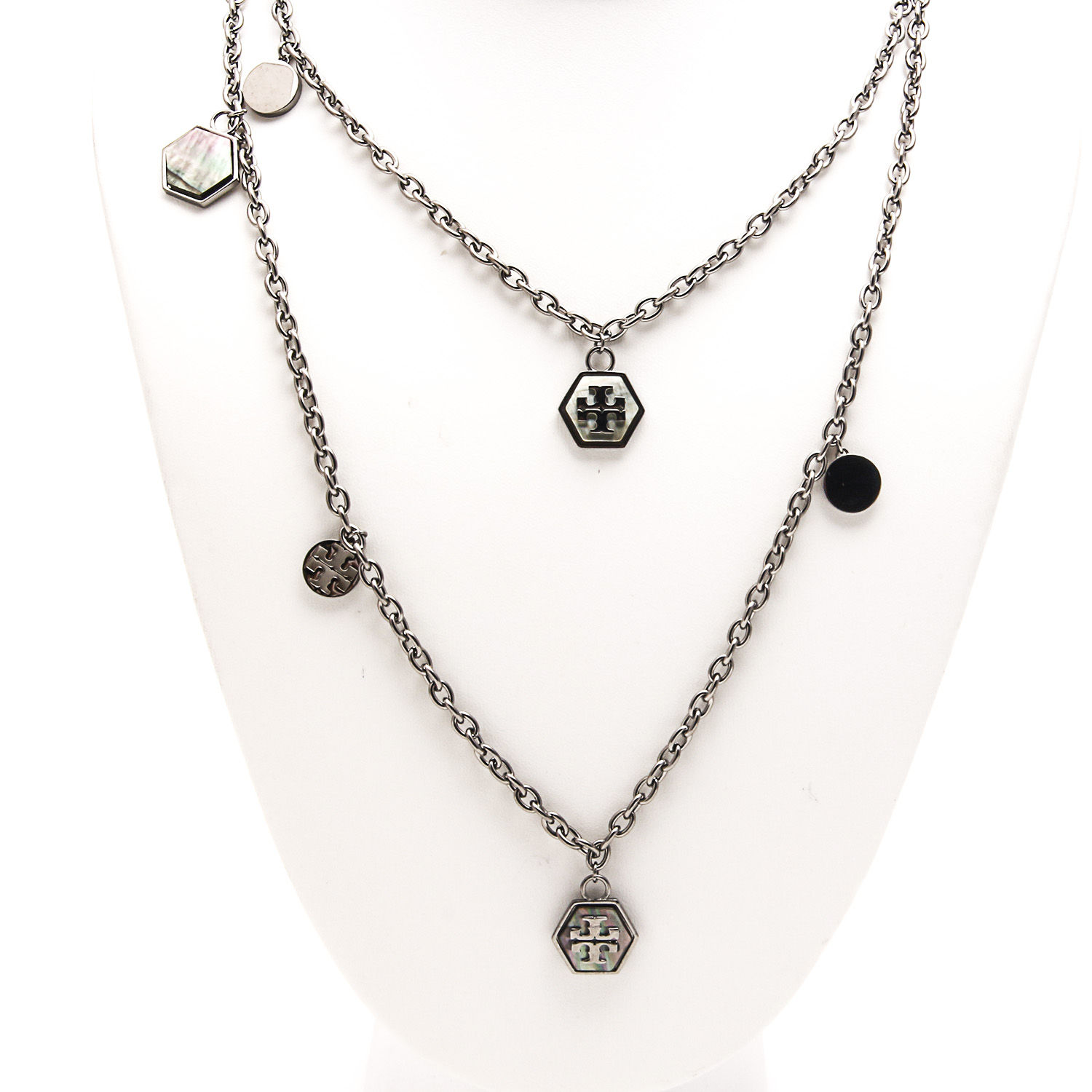 Tory Burch Mother of Pearl Necklace