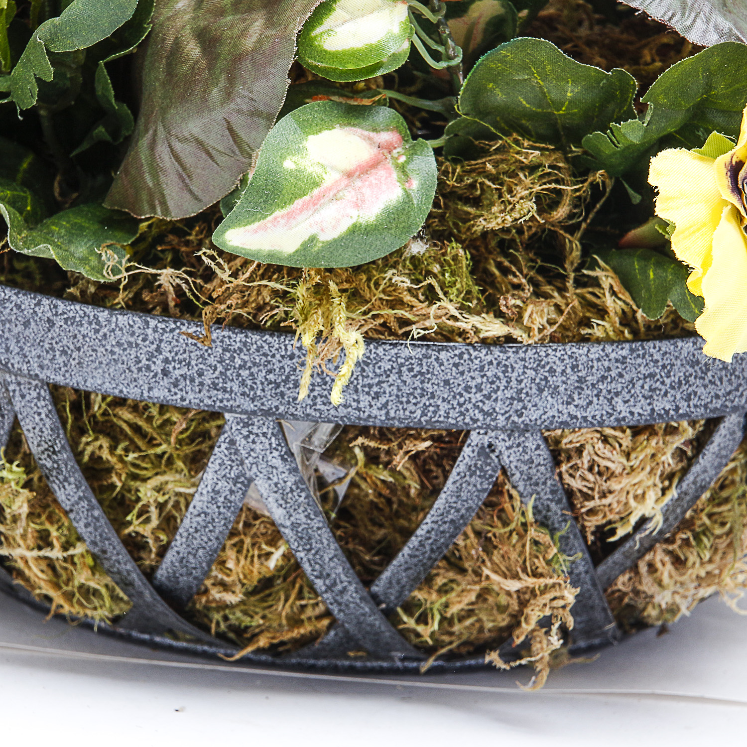 Pair of Custom Designed Floral Displays with a Venetian Glass Vase