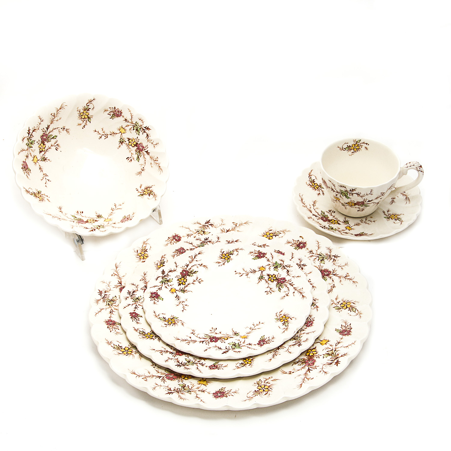 Set of Heritage Myott Hand Engraved China