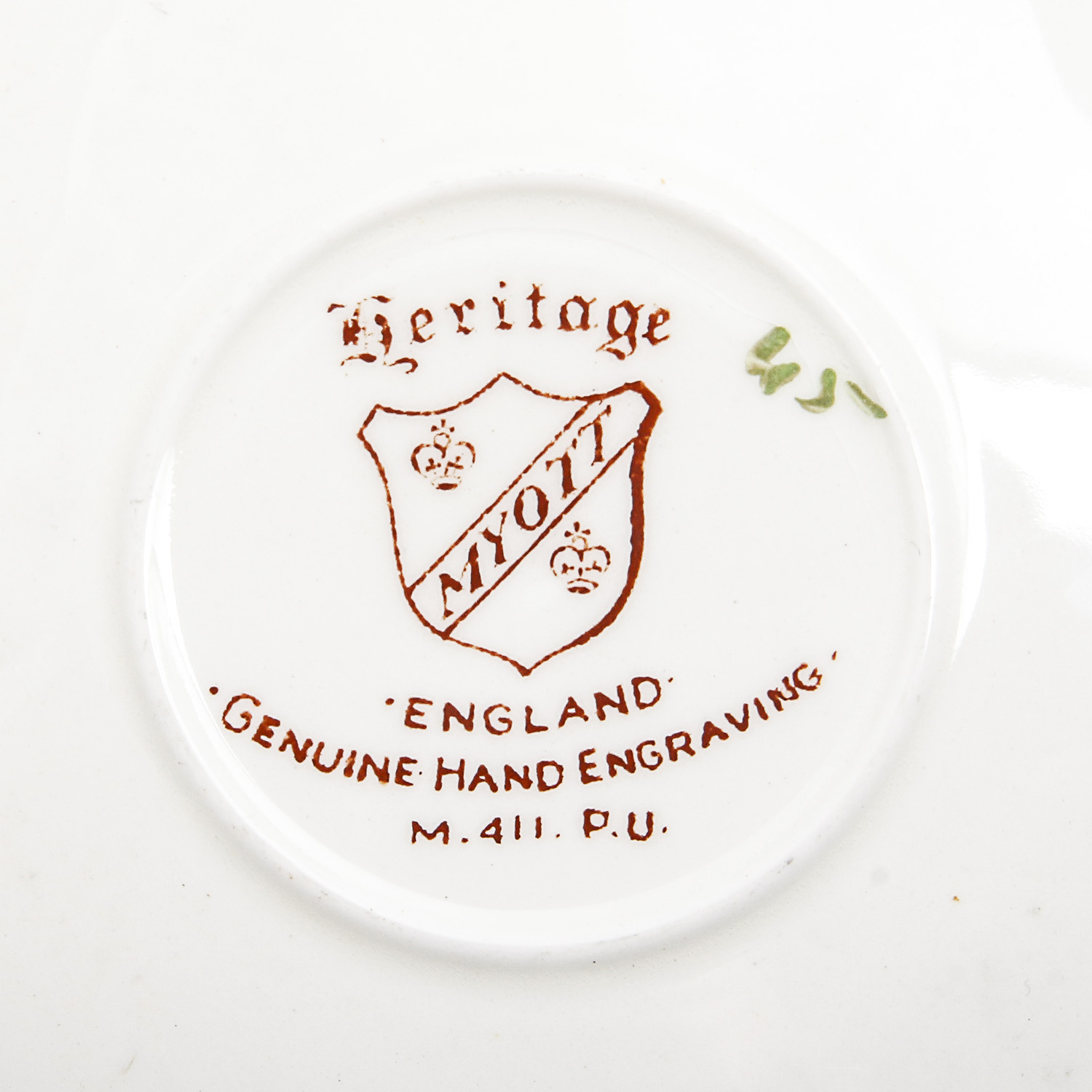 Set of Heritage Myott Hand Engraved China