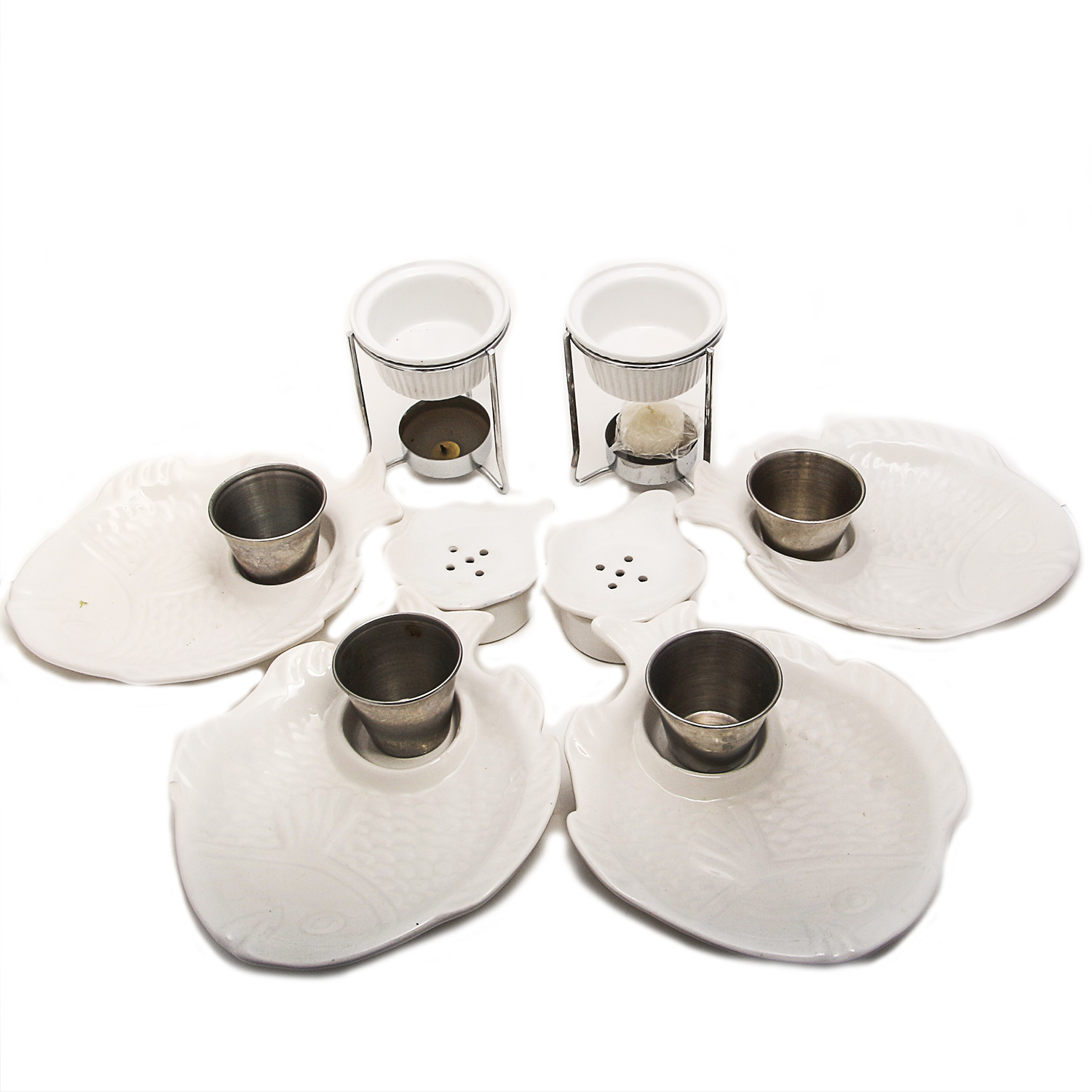 Collection of White Servingware