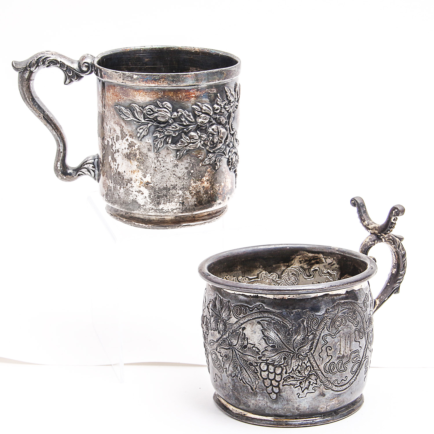 Collection of Vintage Silver Plated Tableware and Glass Lanterns