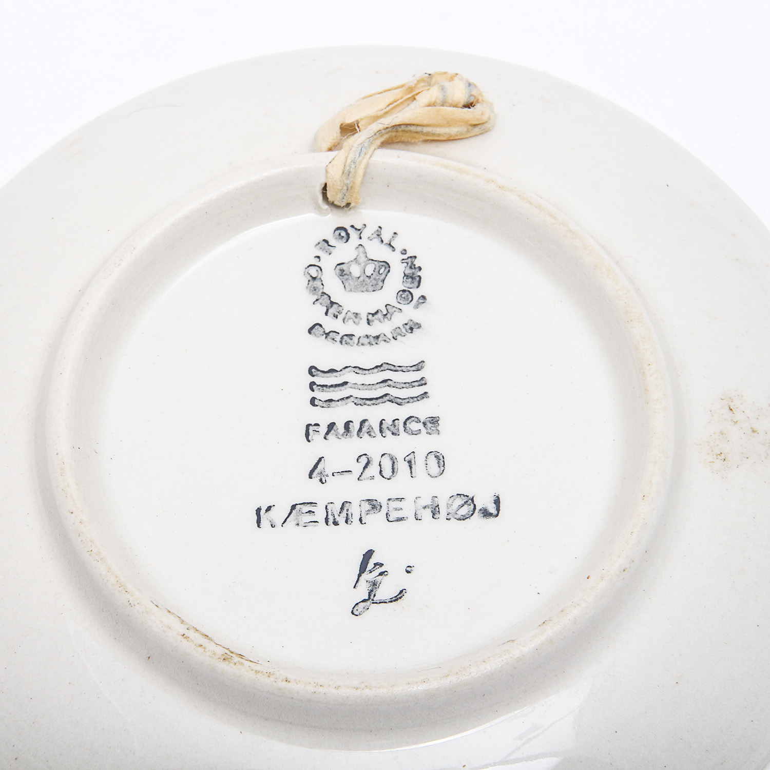 Collection of Royal Copenhagen Faience 2010 Plaquette Series Plates