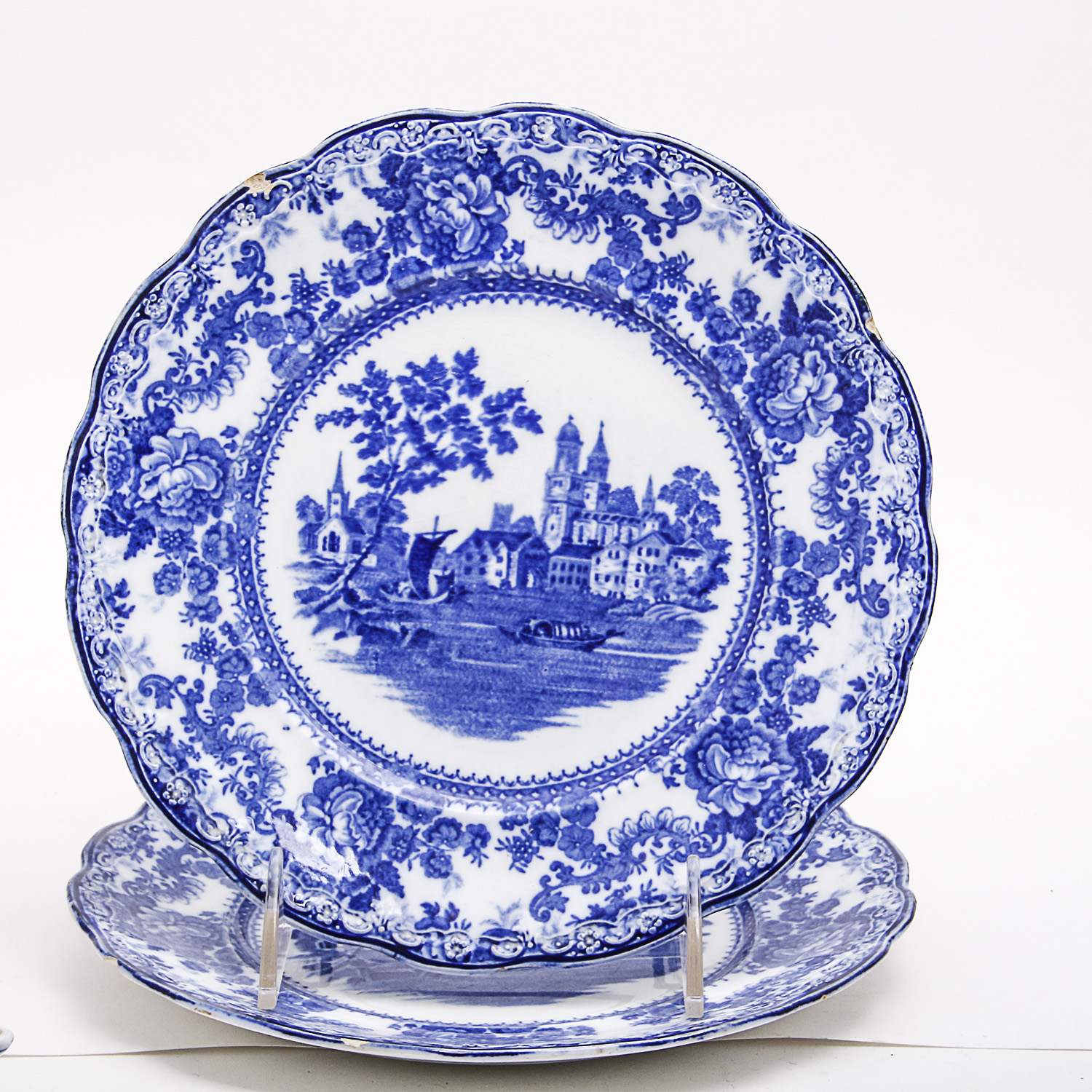 Collection of Blue and White Asian Inspired Tableware and Home Decor