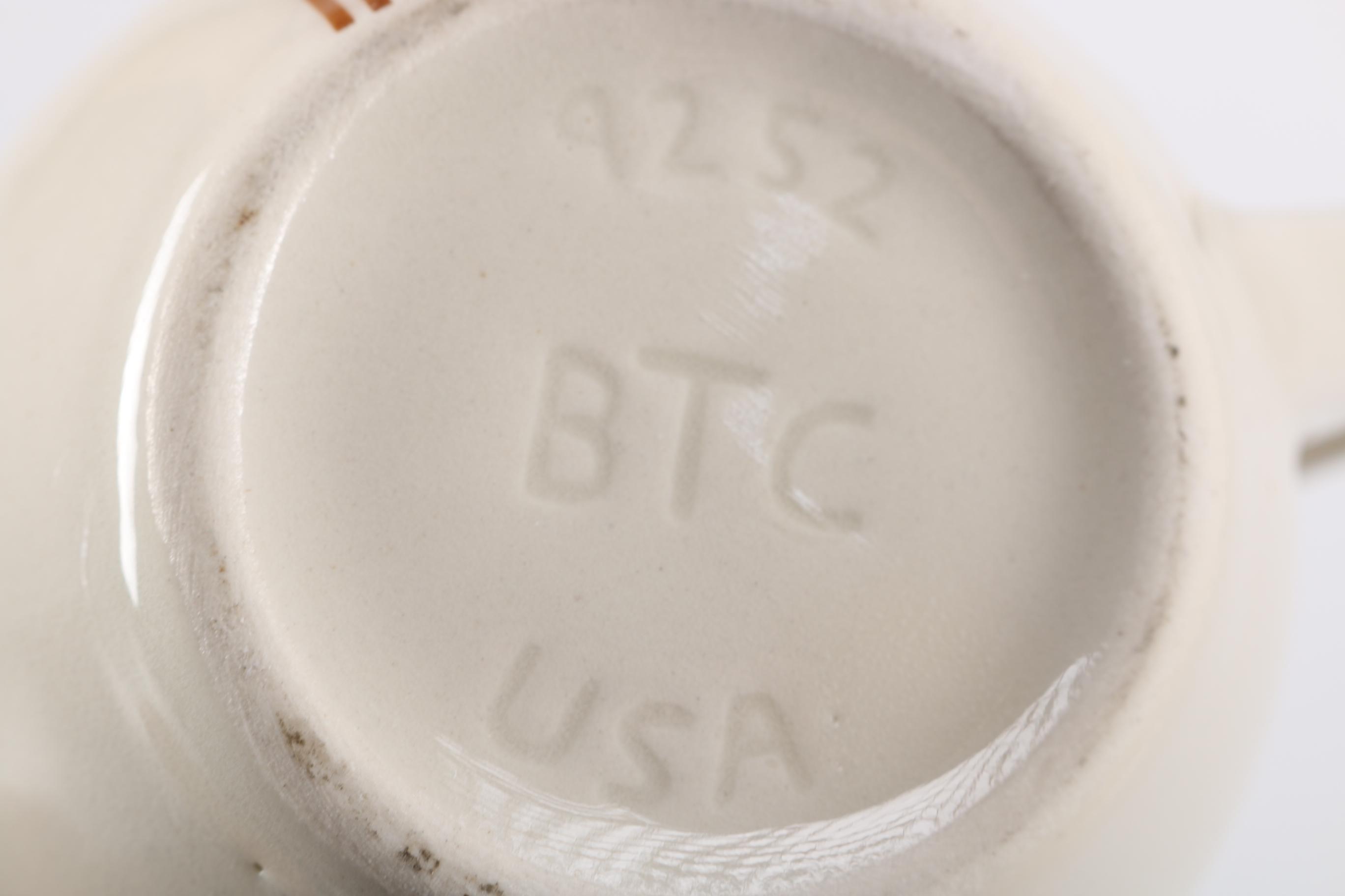 Vintage New York Central Railway System Syracuse Tableware in "Mercury Brown"