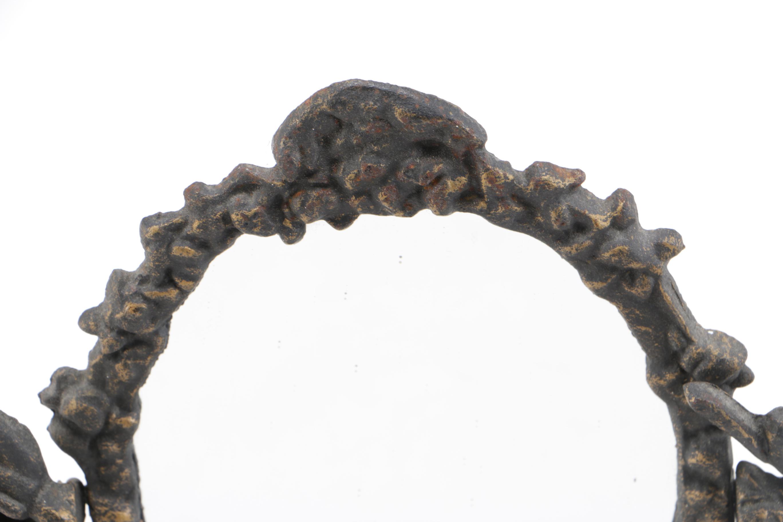 Cast Iron Mirror