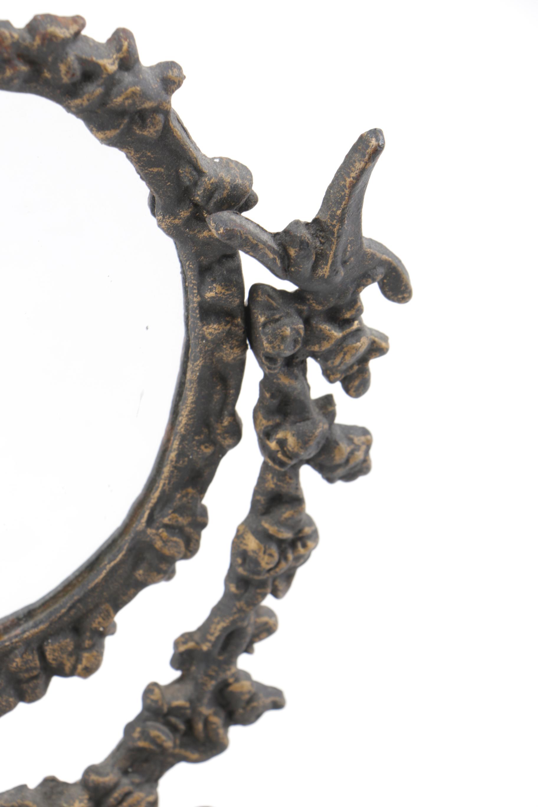 Cast Iron Mirror