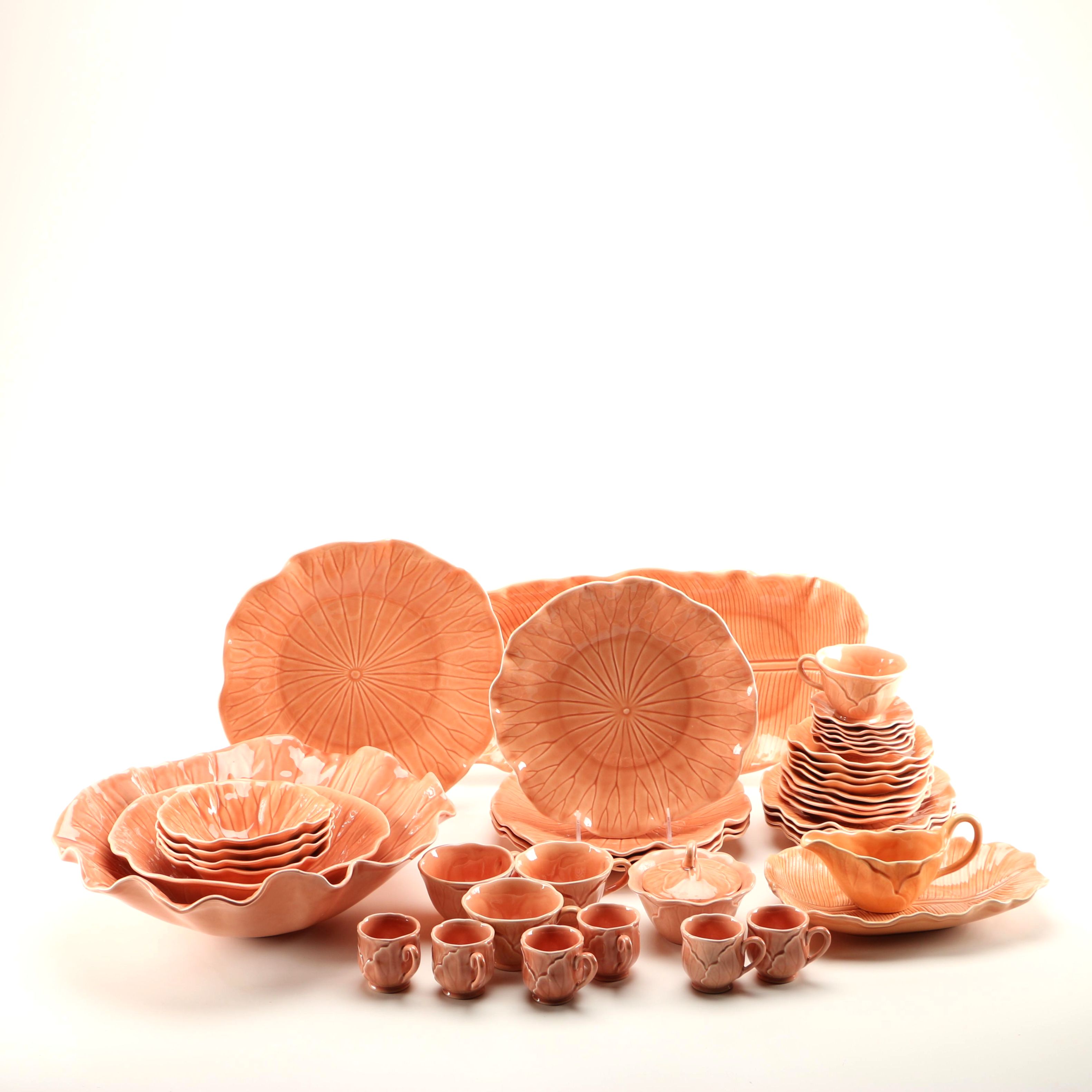 Lotus "Metlox" Hand Crafted Majolica Dinnerware