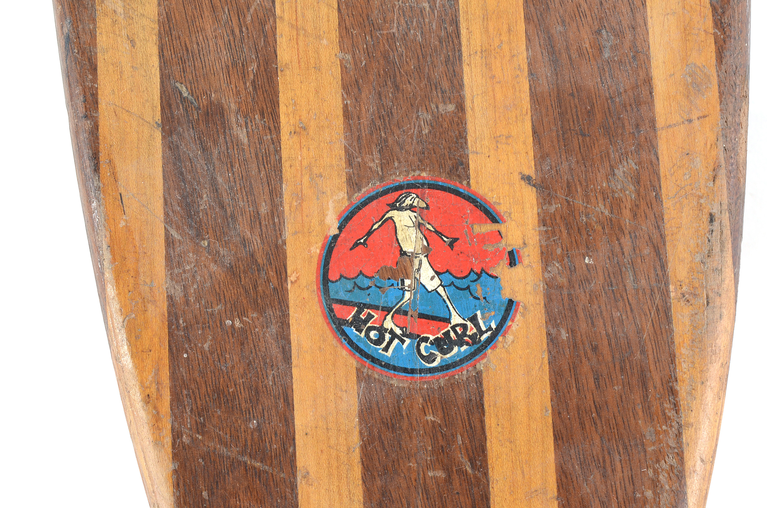 Vintage Home-Made Skateboard