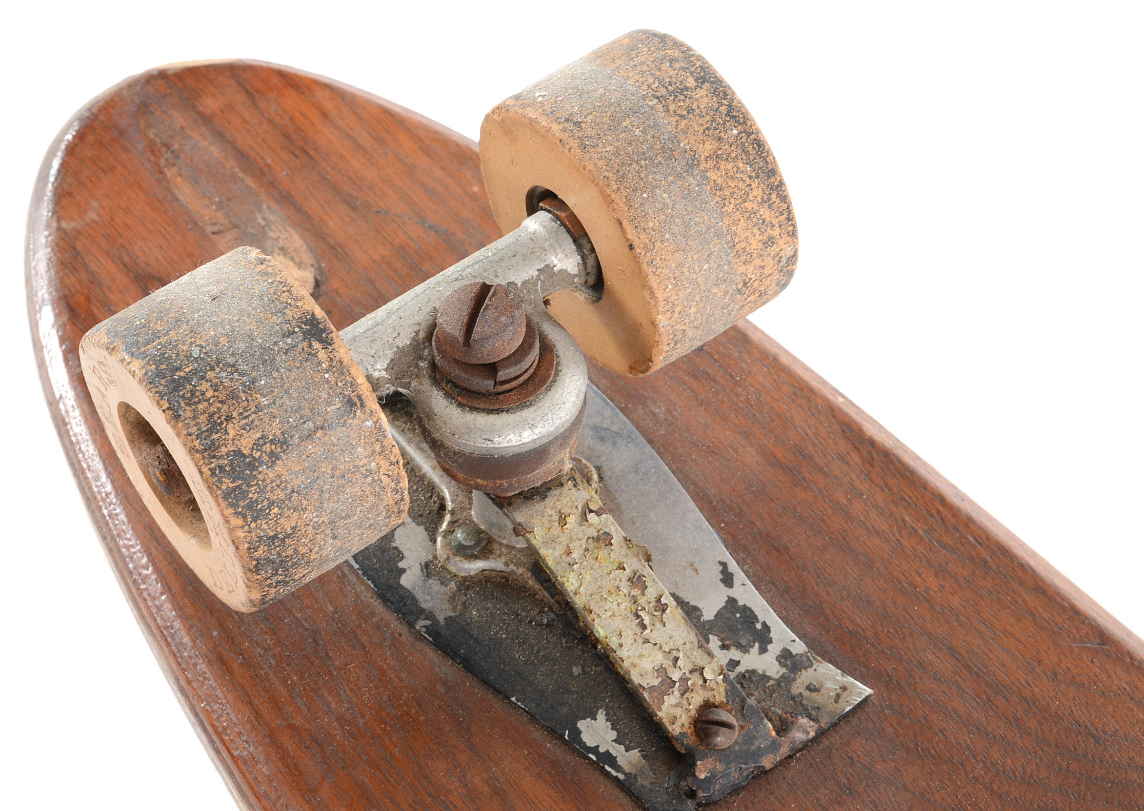 Vintage Home-Made Skateboard