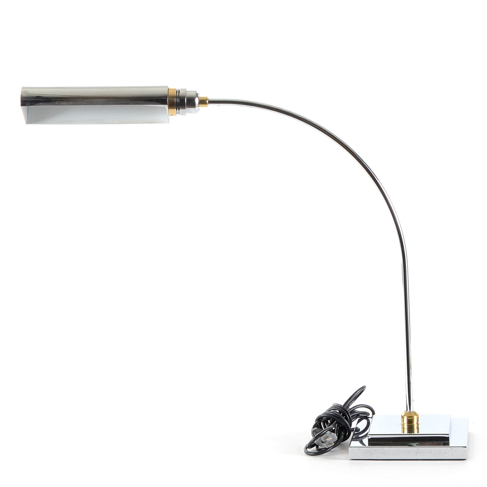 Chrome Arc Desk Lamp
