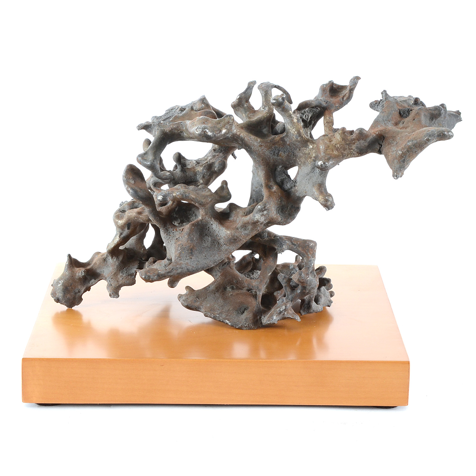 Brutalist Style Free-Form Metal Sculpture