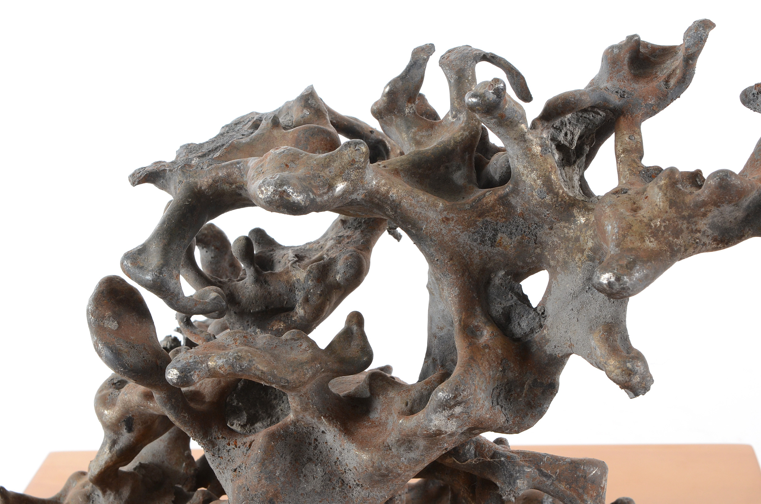 Brutalist Style Free-Form Metal Sculpture