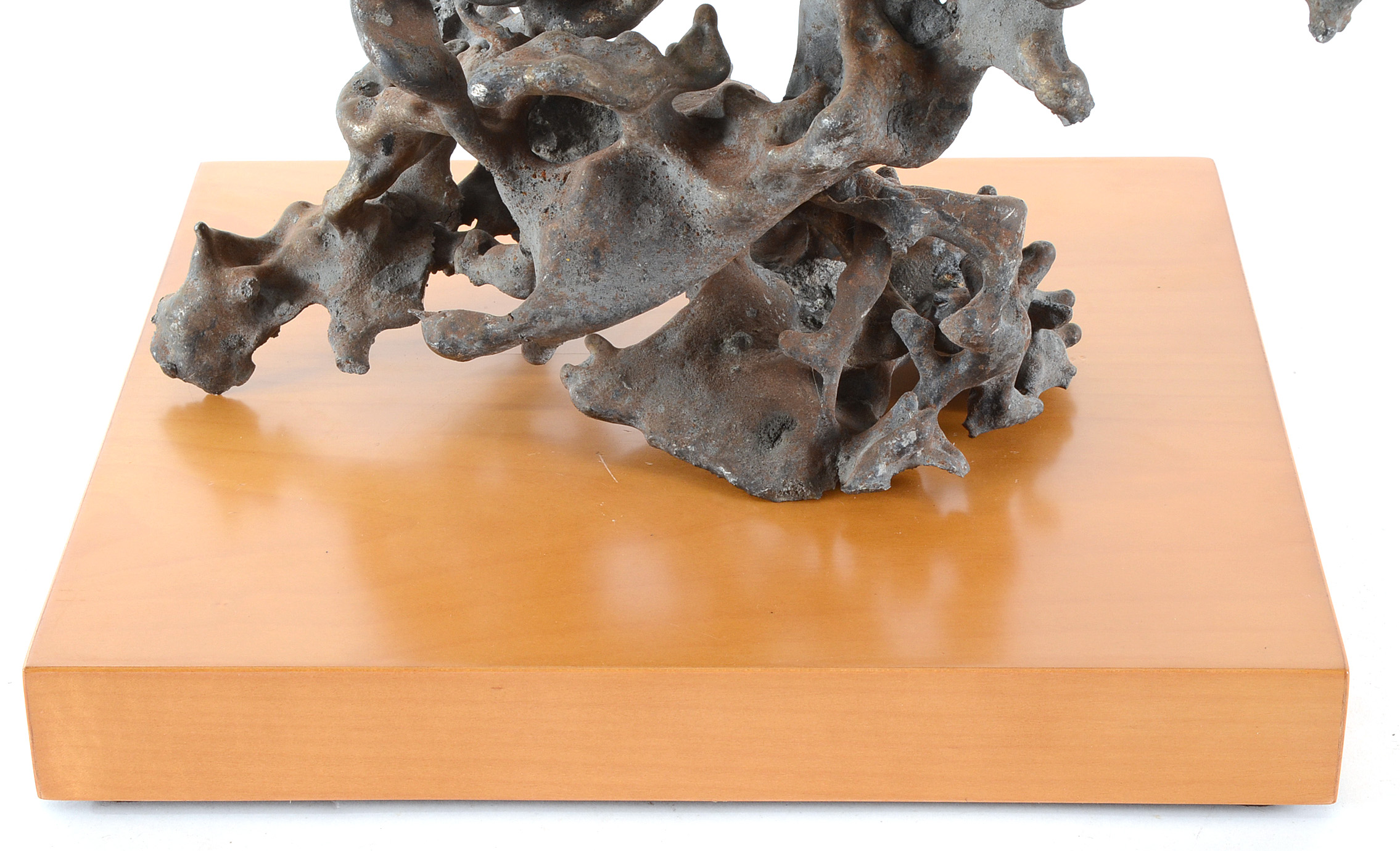 Brutalist Style Free-Form Metal Sculpture