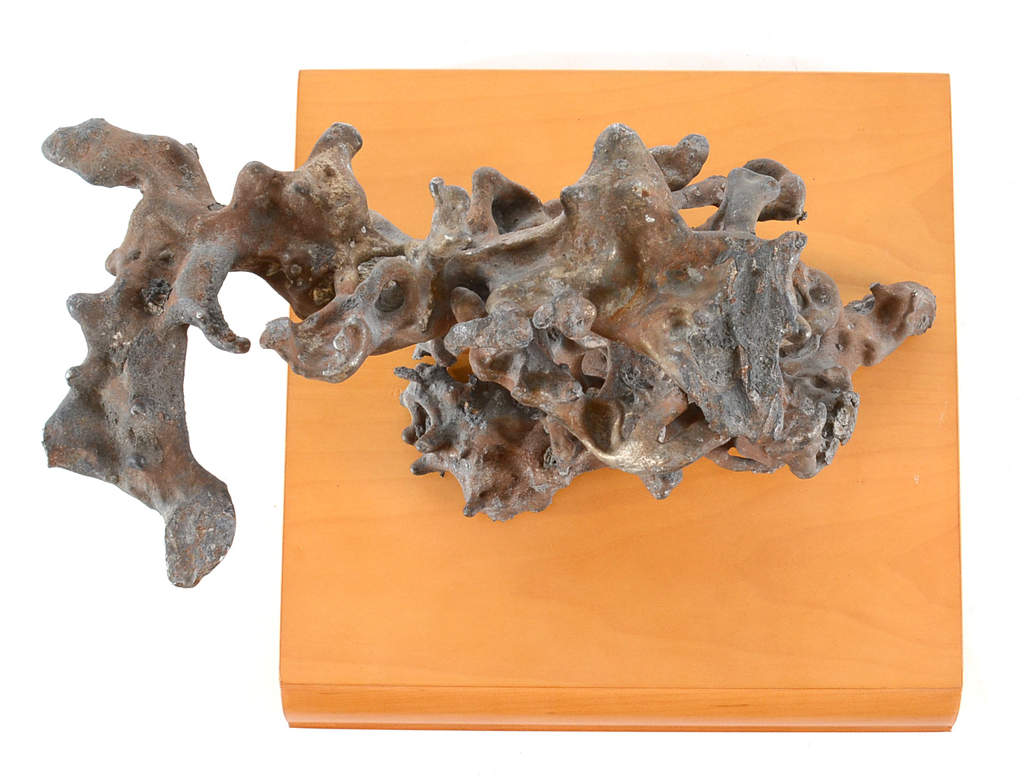 Brutalist Style Free-Form Metal Sculpture