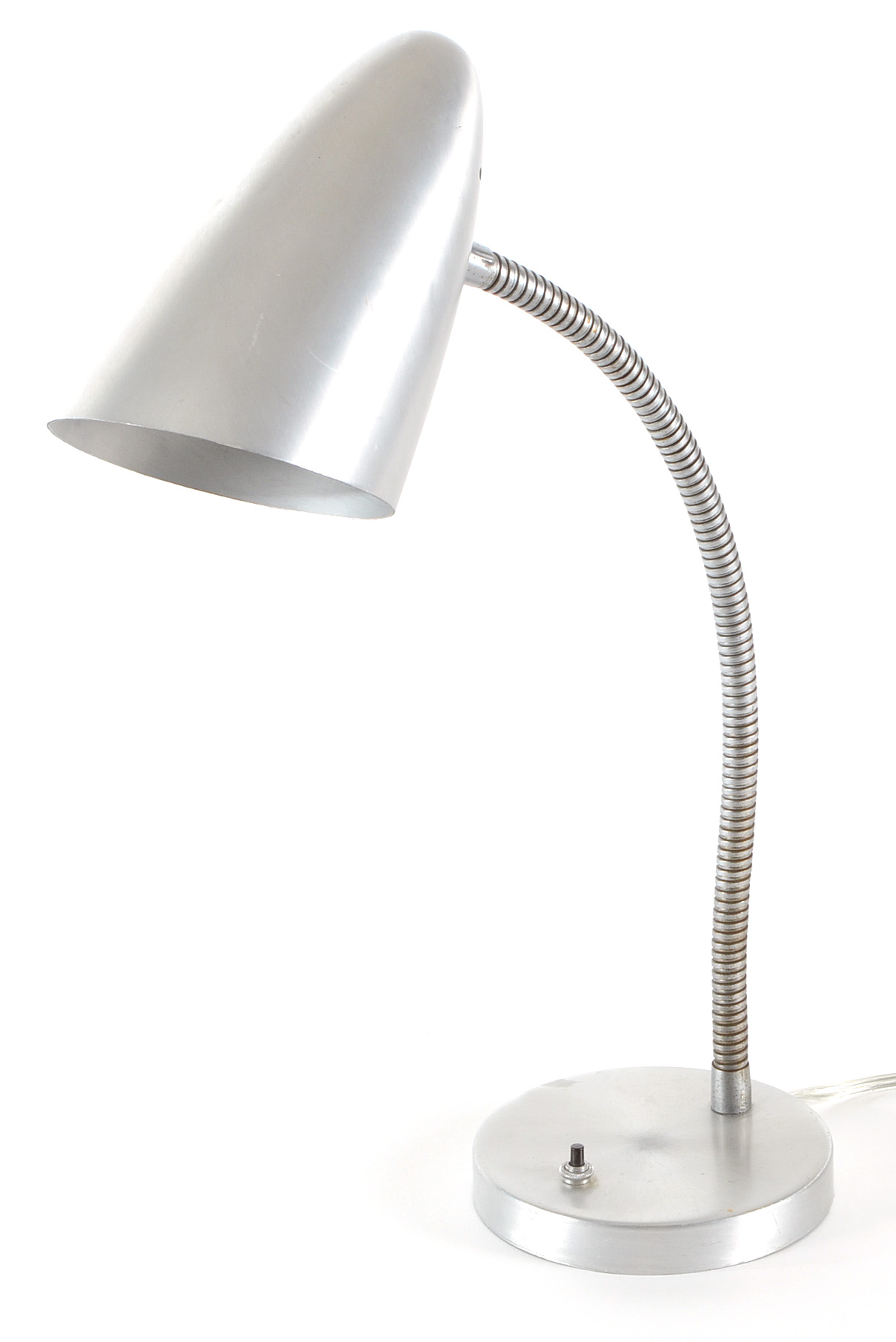 Pair of Aluminum Bullet Desk Lamps