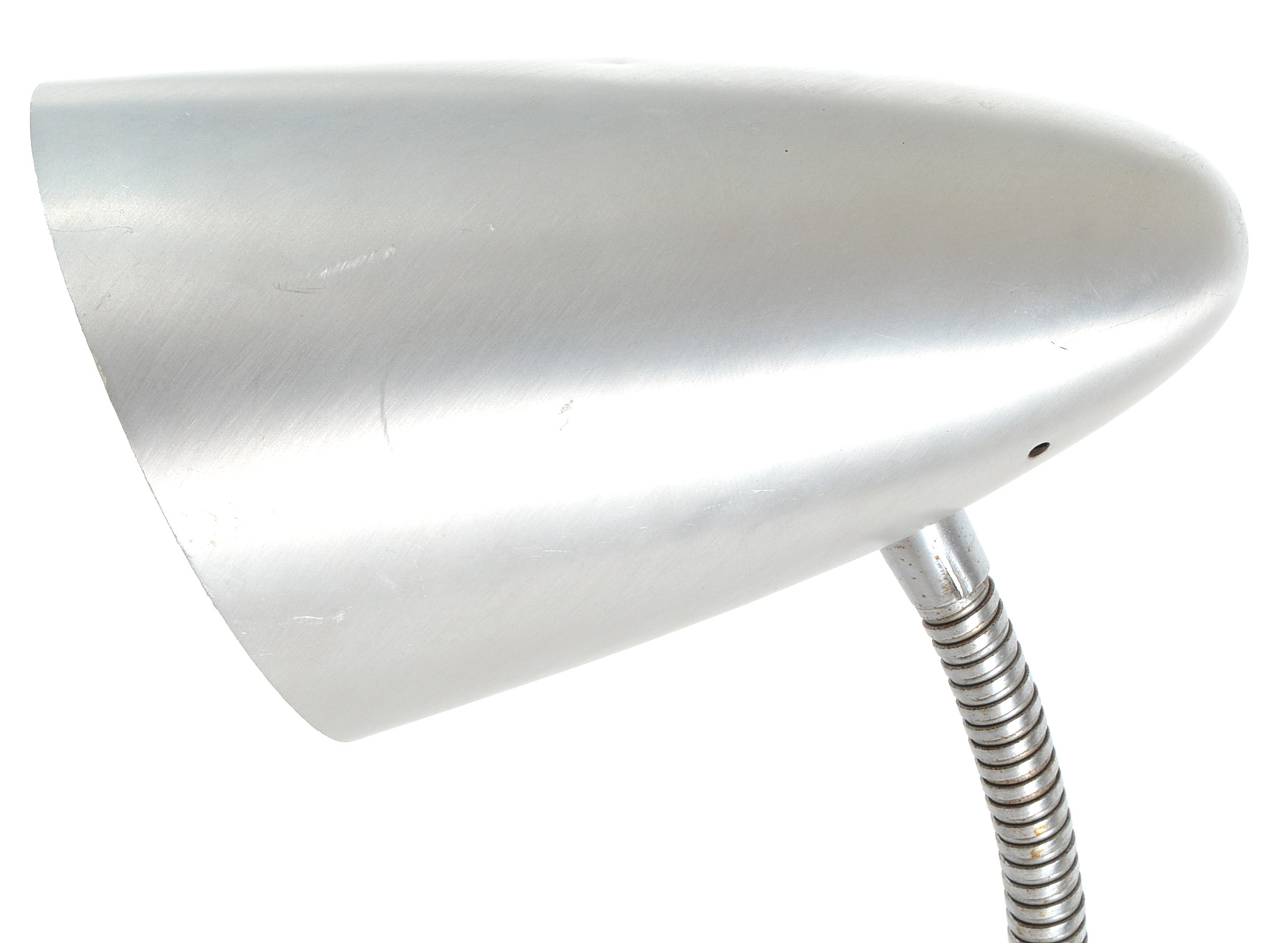 Pair of Aluminum Bullet Desk Lamps