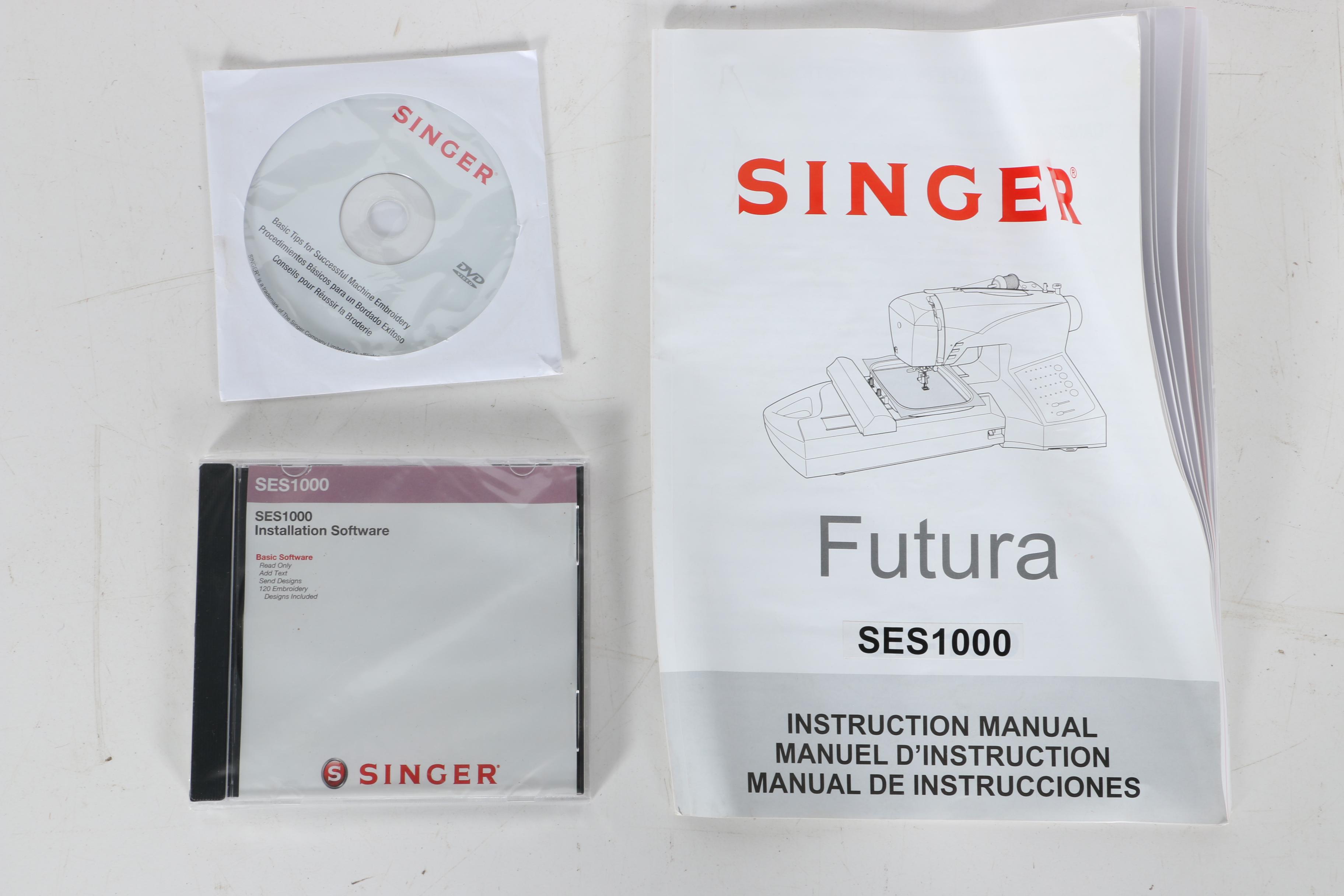 Singer Futura SES 1000 Sewing and Embroidery Machine