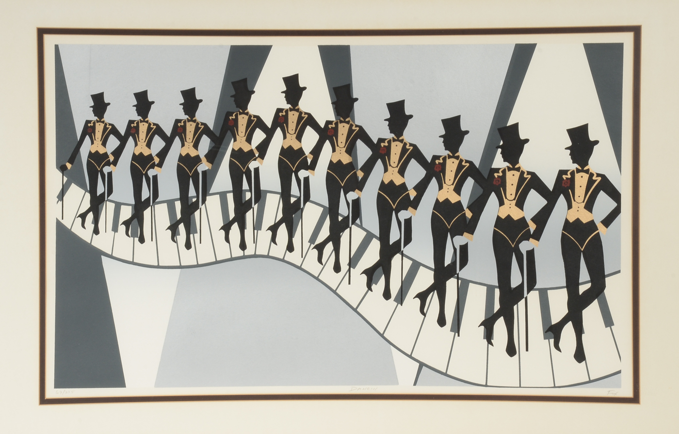 Fox Signed Limited Edition Serigraph "Dancin"