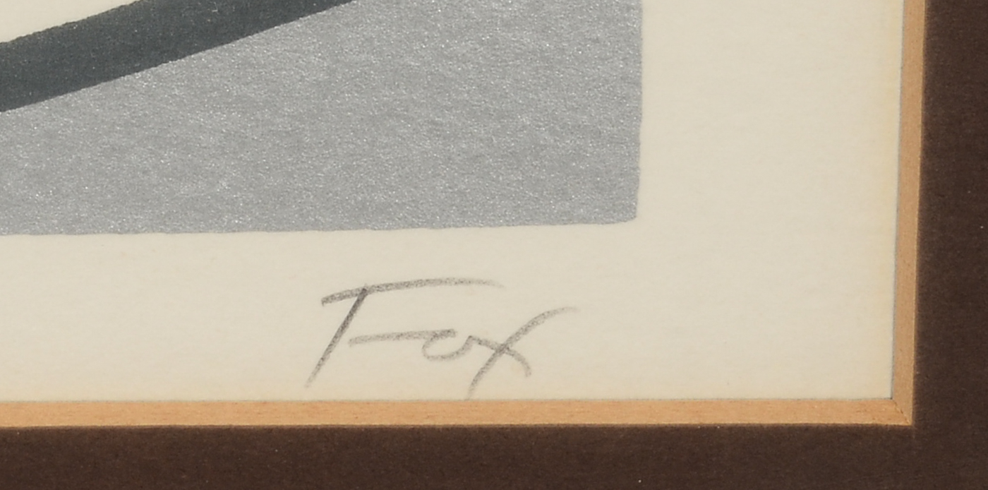 Fox Signed Limited Edition Serigraph "Dancin"