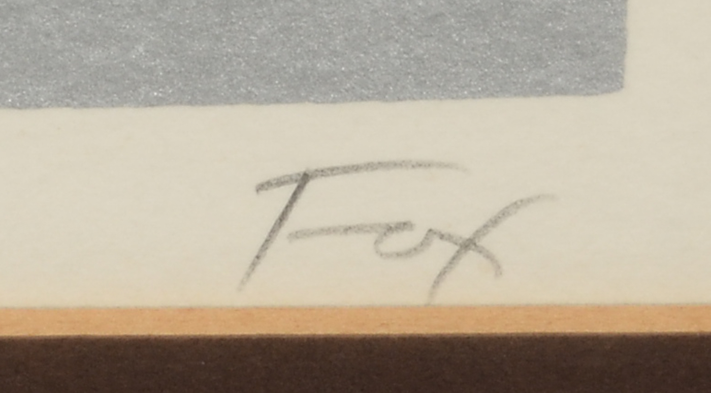 Fox Signed Limited Edition Serigraph "Dancin"