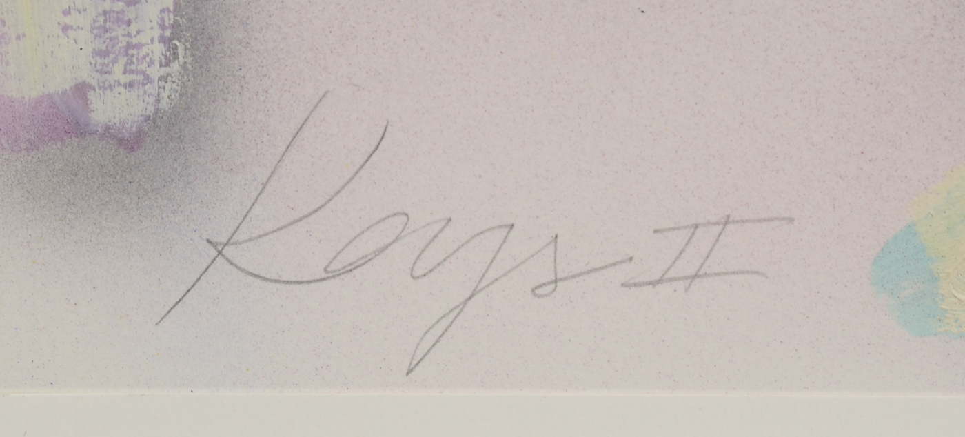 Rick Paul Original Mixed Media on Paper