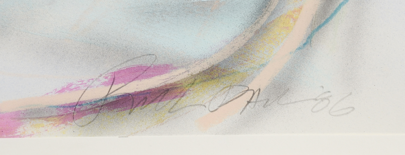 Rick Paul Original Mixed Media on Paper