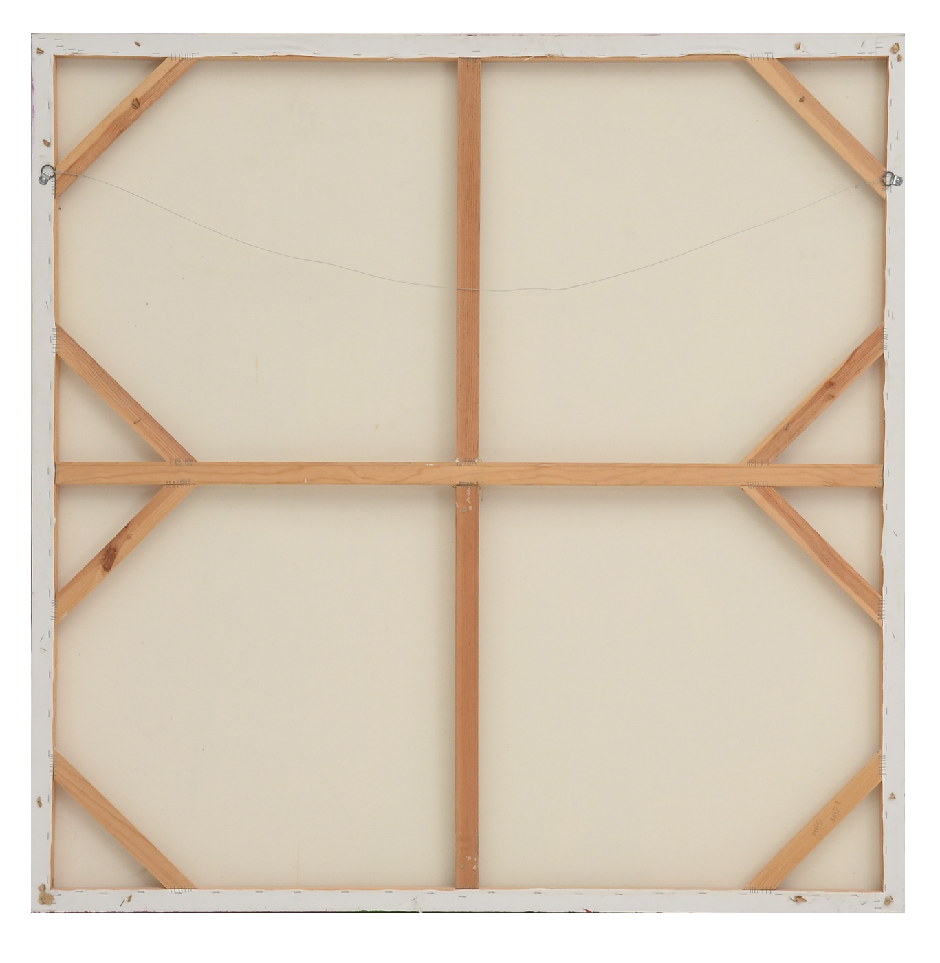 Large Oil Painting on Canvas Signed Minion