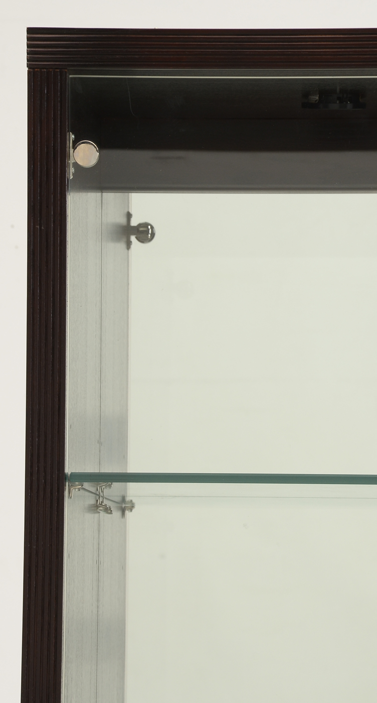 Michael Weiss Ebonized Ash Display Cabinet