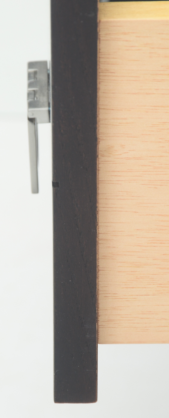 Michael Weiss Ebonized Ash Display Cabinet