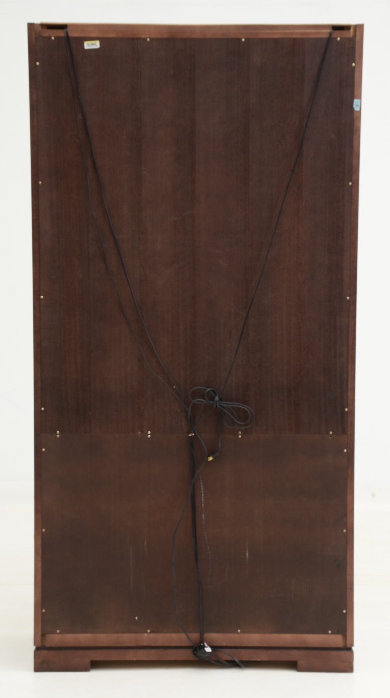 Michael Weiss Ebonized Ash Display Cabinet