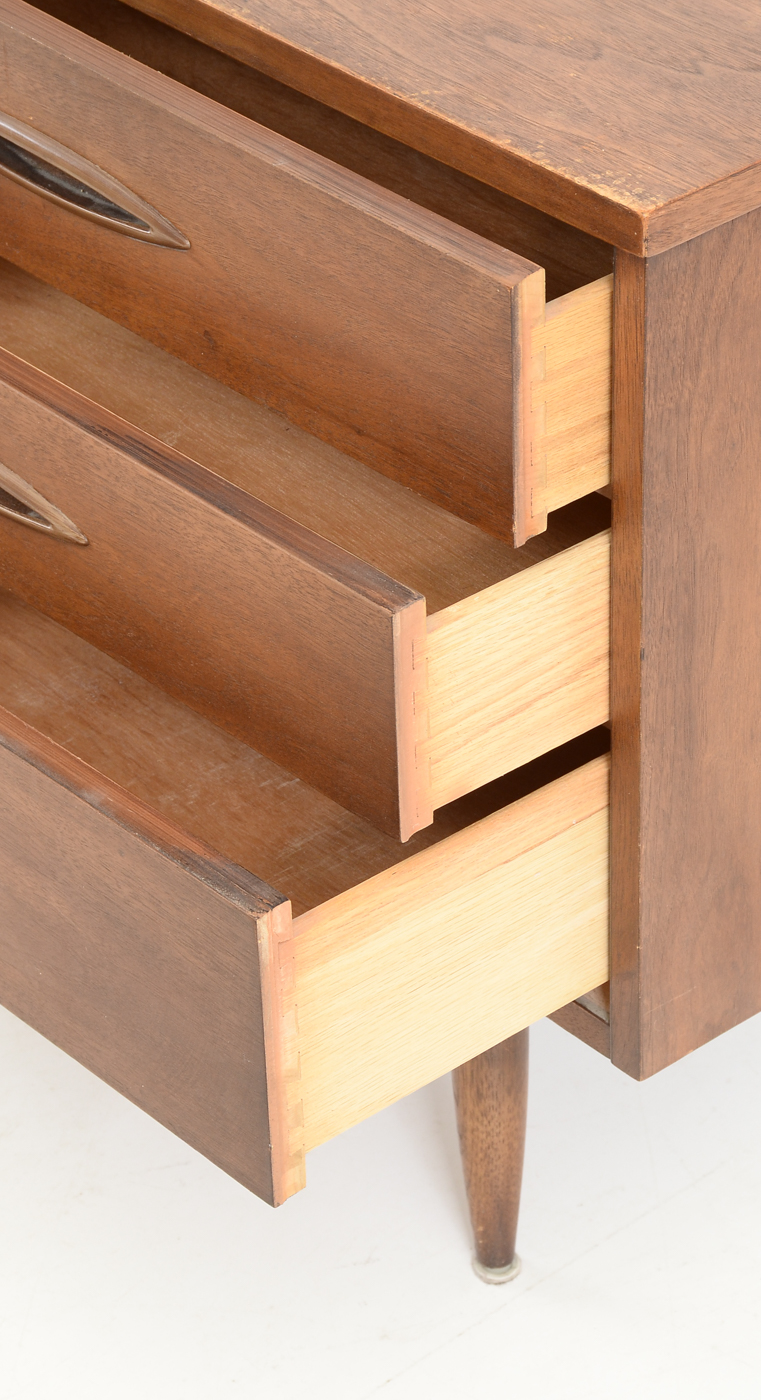 "Sculptra" Walnut Credenza by Broyhill