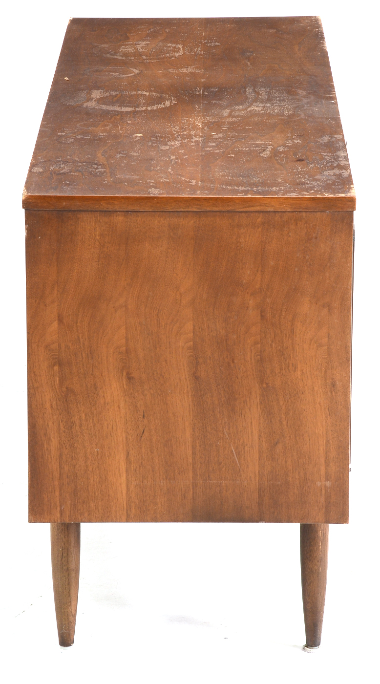 "Sculptra" Walnut Credenza by Broyhill