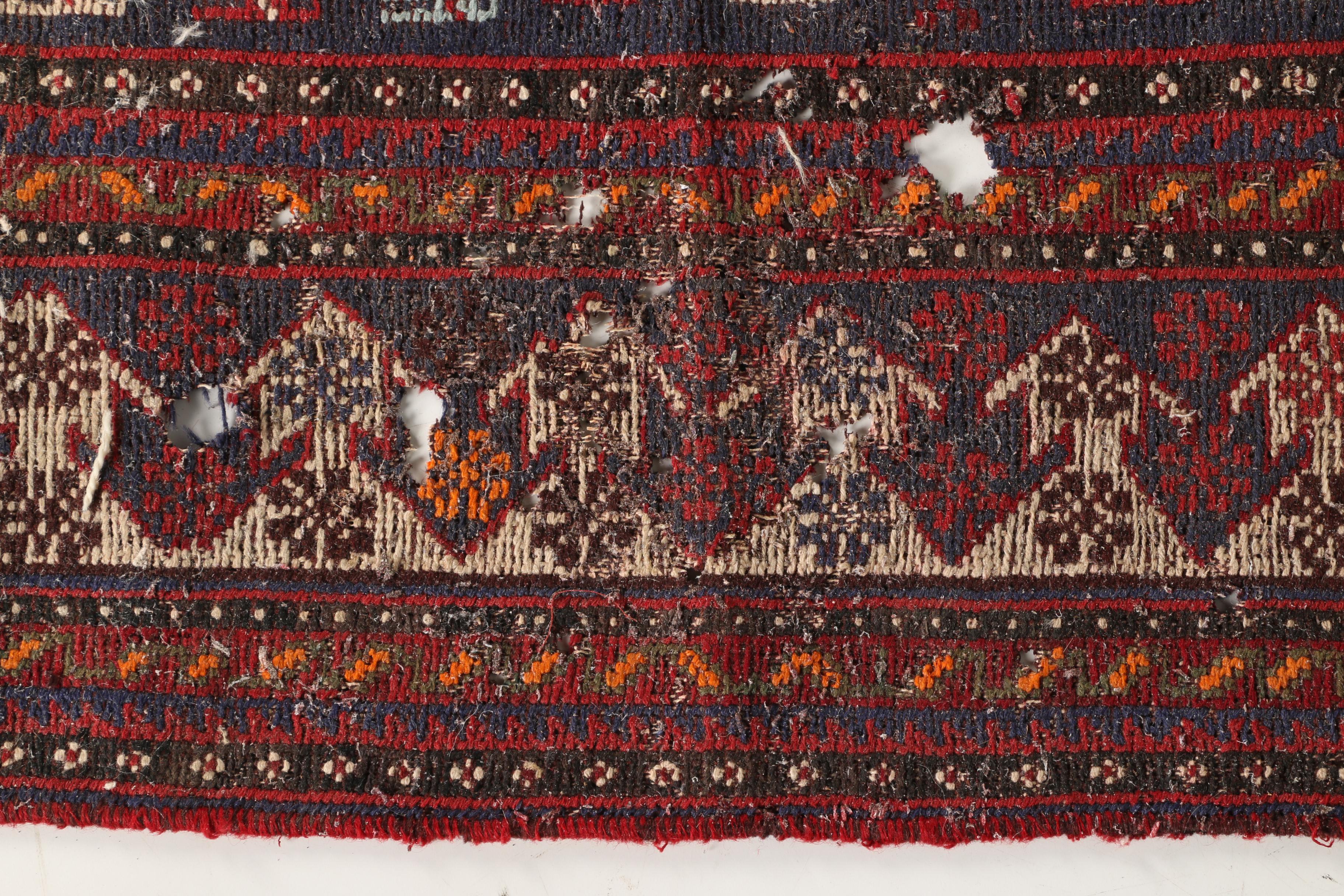 Handwoven Afshari Wool Area Rug