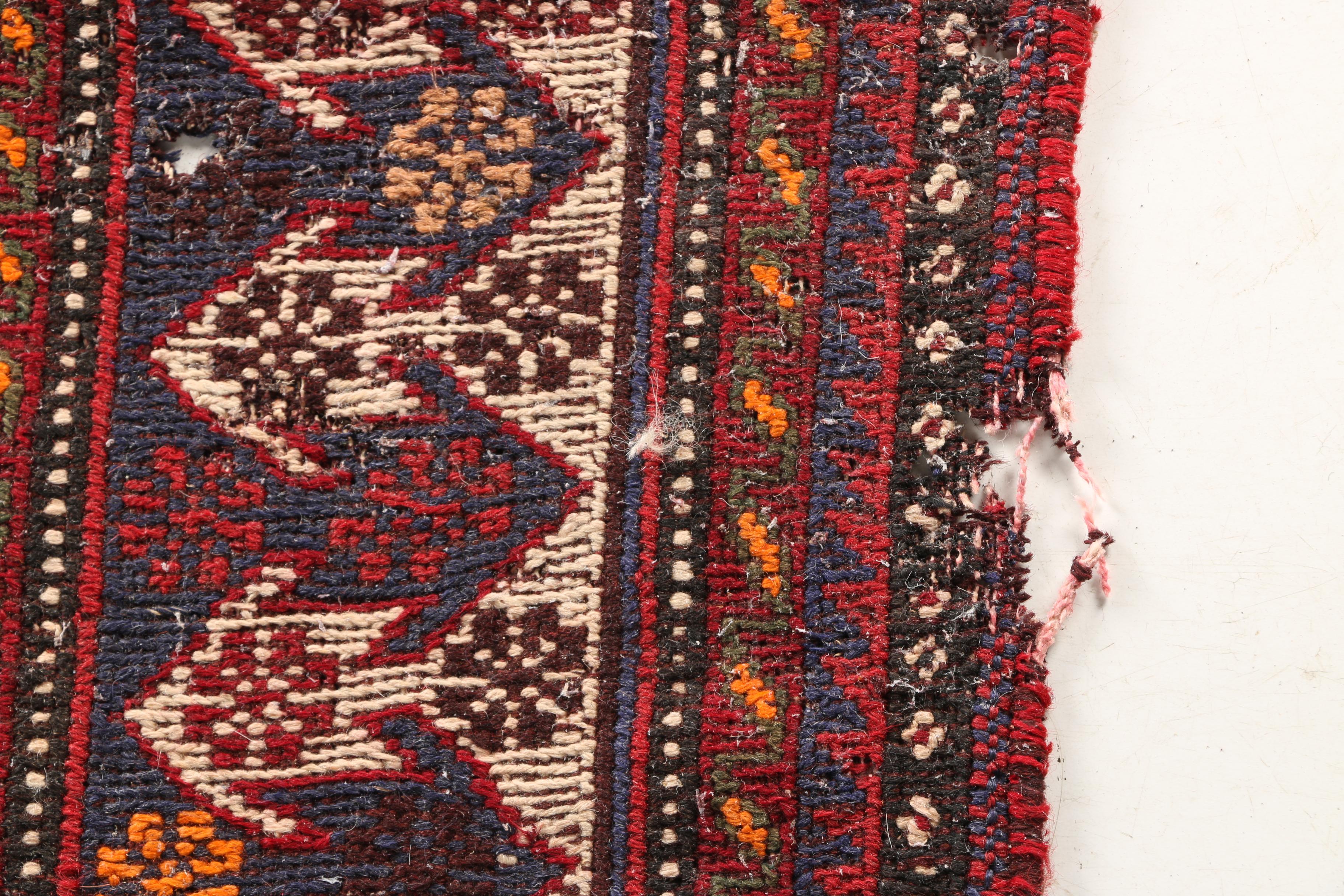 Handwoven Afshari Wool Area Rug